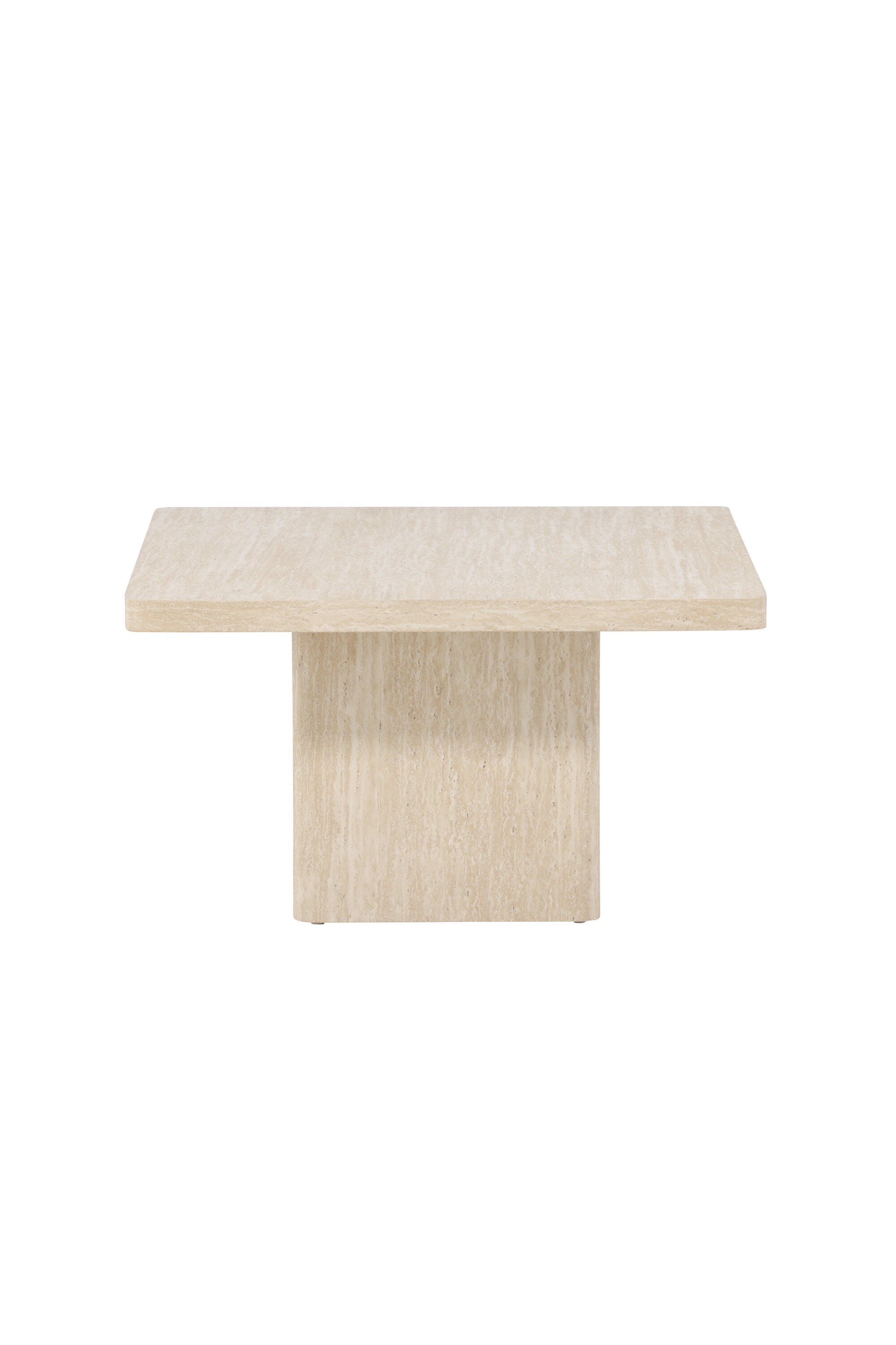 Moderner Qvart Sofatisch 80x80 von Venture Home, stilvolles Design, langlebig und ideal für zeitgemässe Wohnräume.