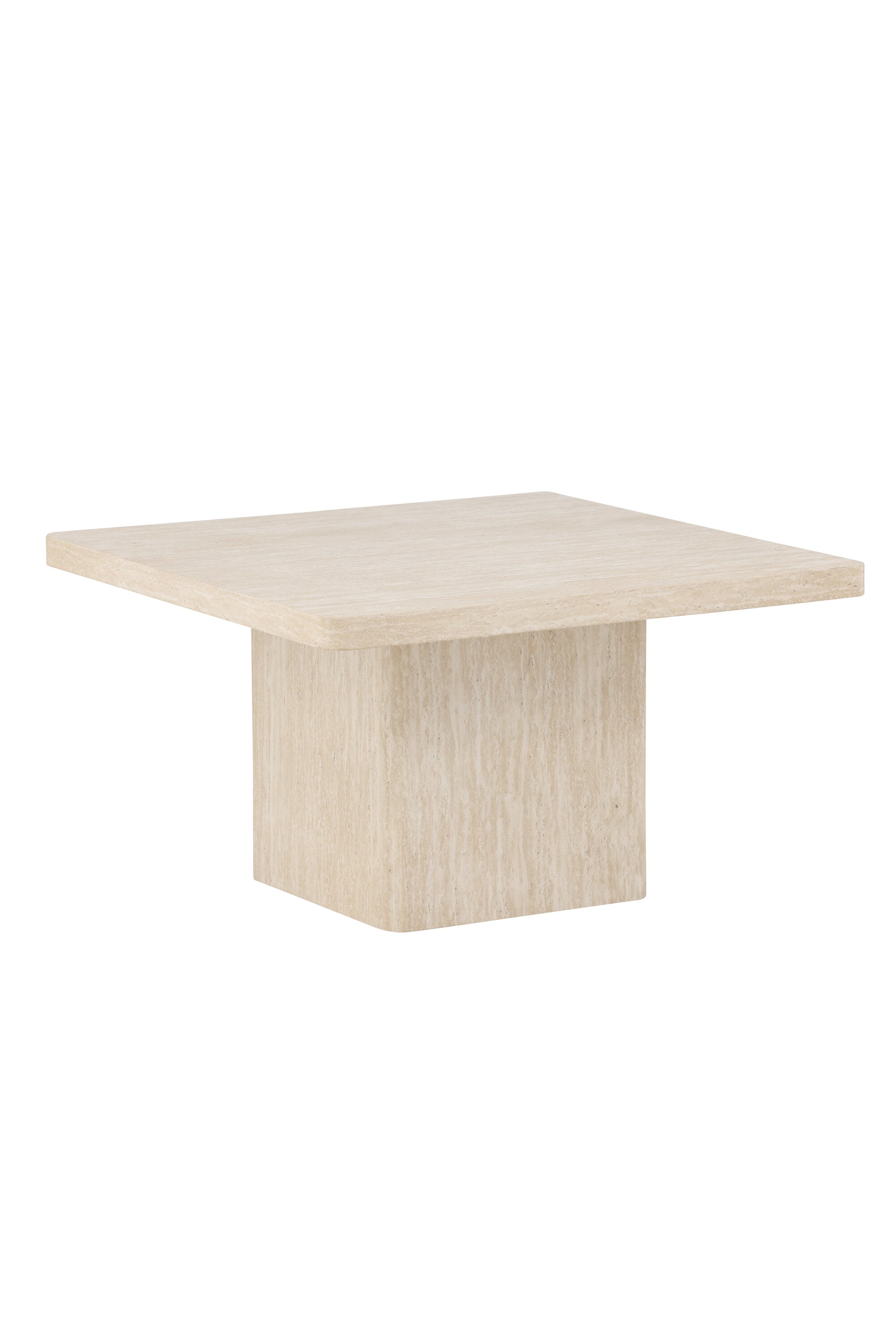 Moderner Qvart Sofatisch 80x80 von Venture Home, stilvolles Design, langlebig und ideal für zeitgemässe Wohnräume.