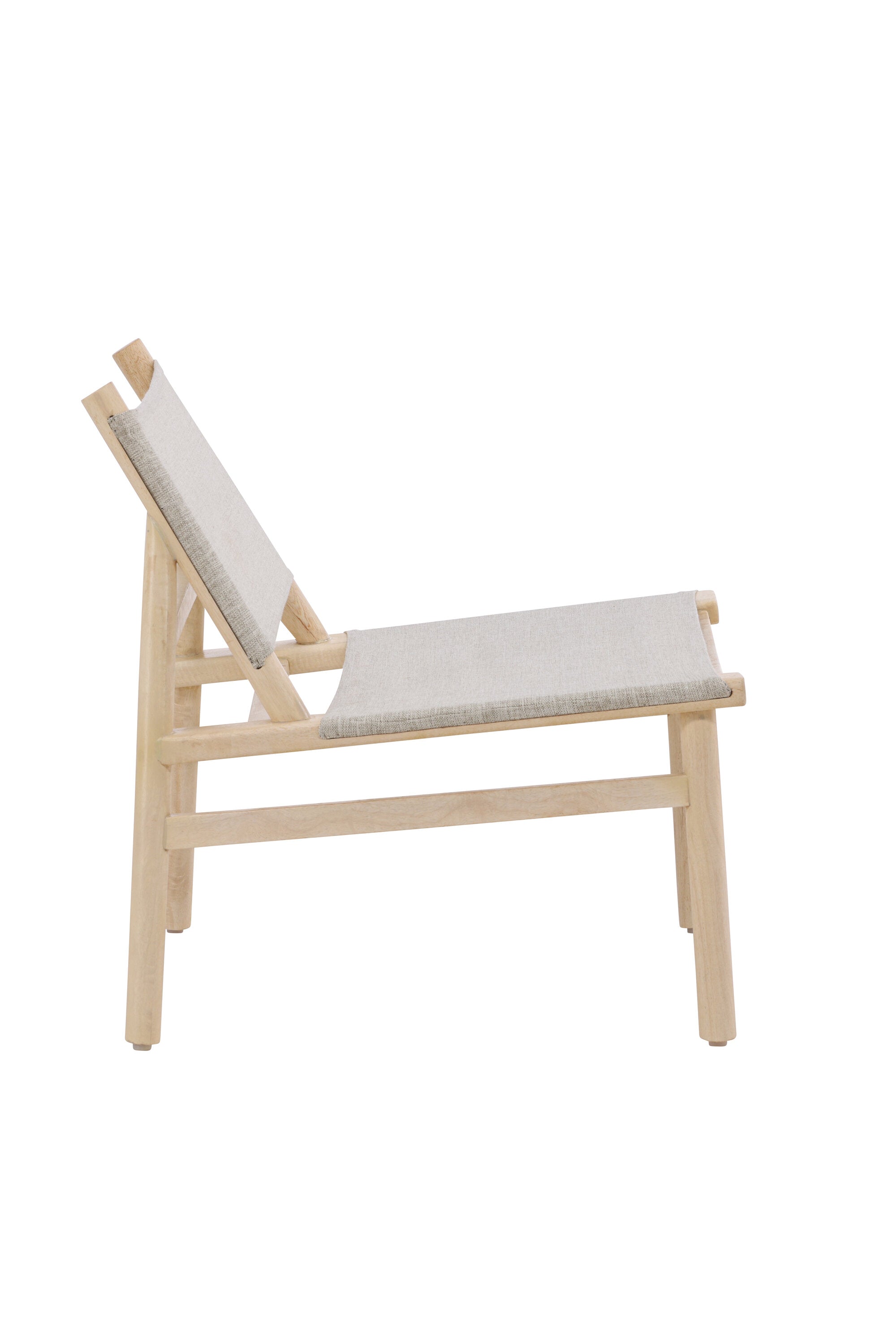 Millo Lounge Stuhl in Natur präsentiert im Onlineshop von KAQTU Design AG. Sessel ist von Venture Home