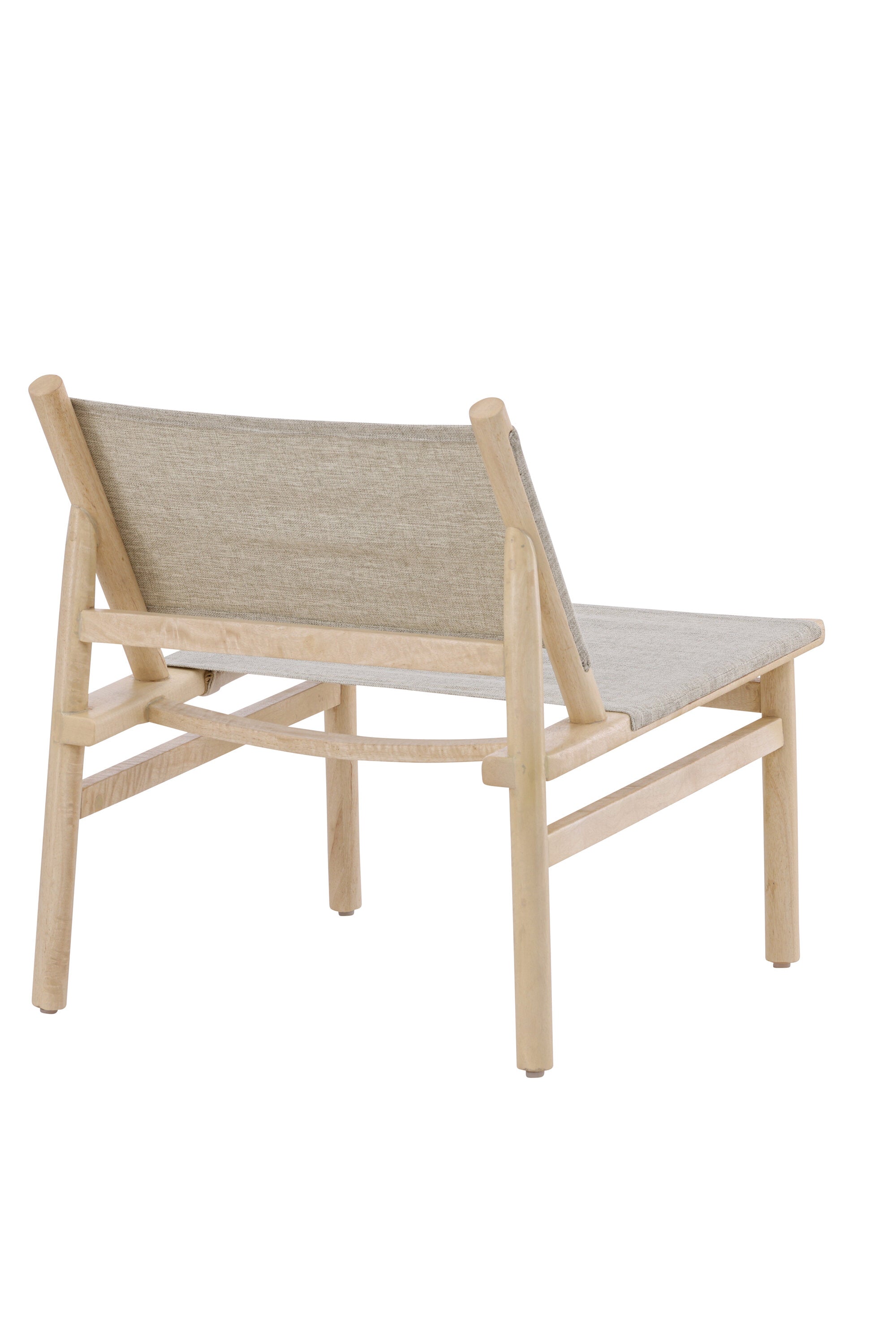 Millo Lounge Stuhl in Natur präsentiert im Onlineshop von KAQTU Design AG. Sessel ist von Venture Home