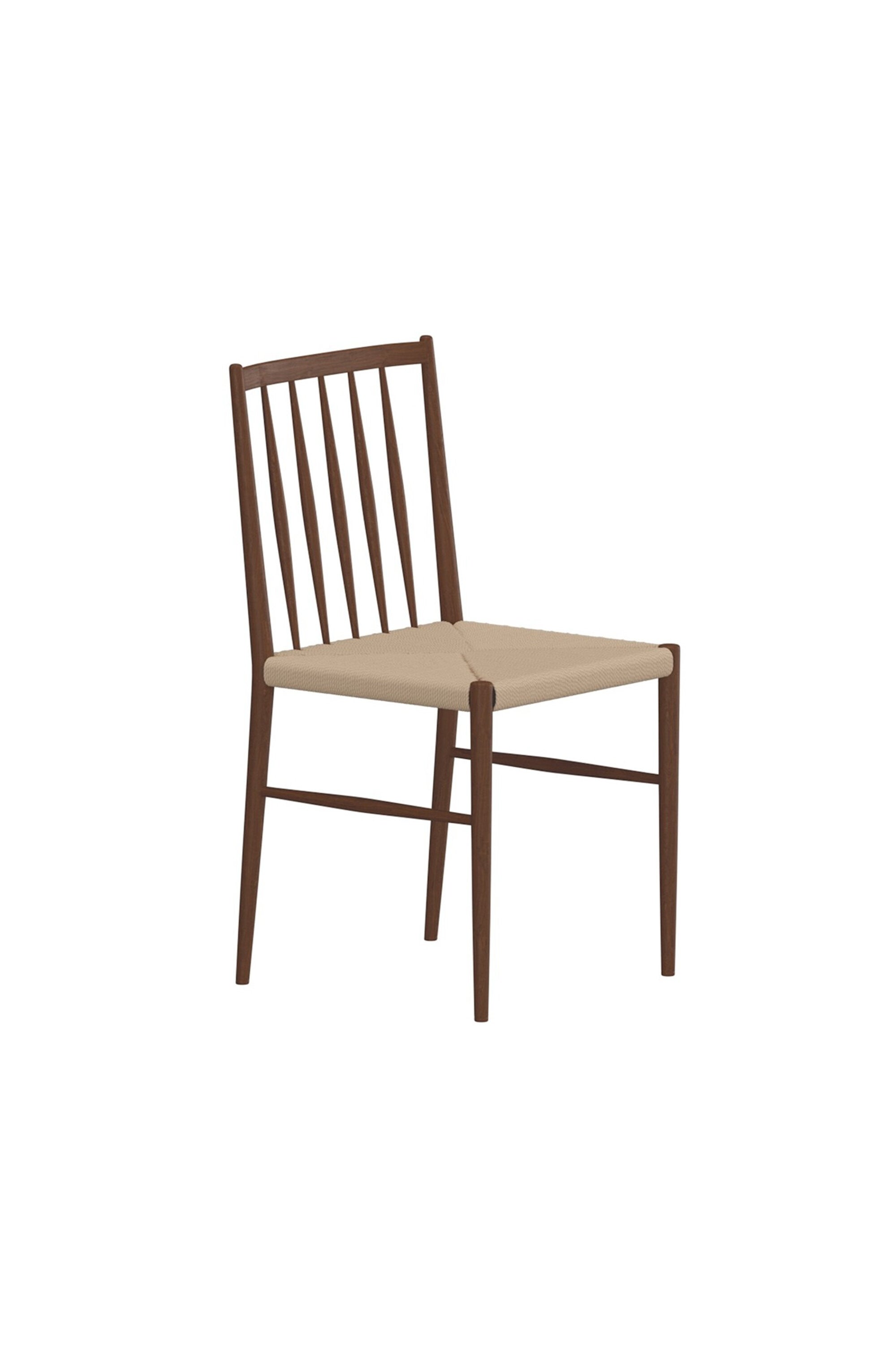Enes Esszimmerstuhl in Mokka präsentiert im Onlineshop von KAQTU Design AG. Gartenstuhl mit Armlehnen ist von Venture Home