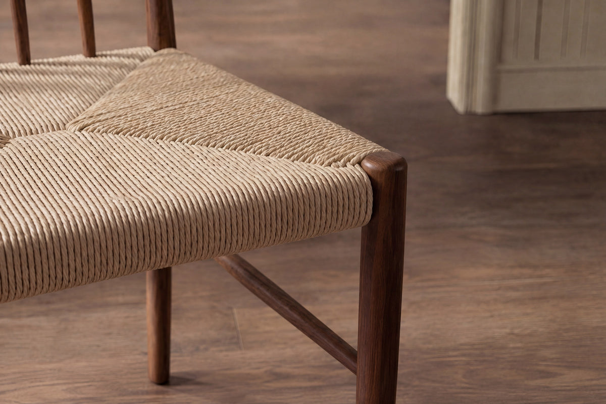 Enes Esszimmerstuhl in Mokka präsentiert im Onlineshop von KAQTU Design AG. Stuhl ist von Venture Home