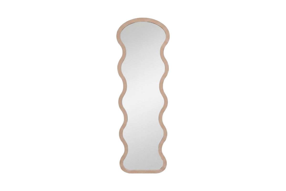 Grosser Spiegel in Beige präsentiert im Onlineshop von KAQTU Design AG. Spiegel ist von Venture Home