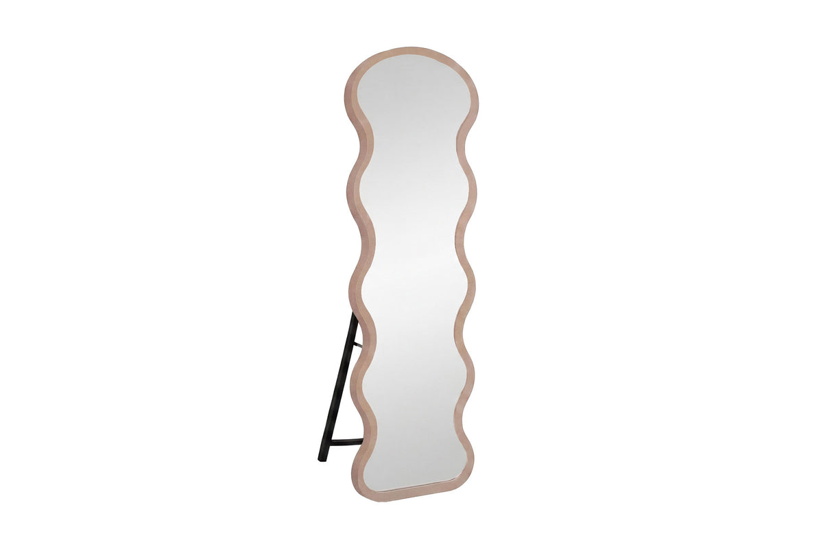 Grosser Spiegel in Beige präsentiert im Onlineshop von KAQTU Design AG. Spiegel ist von Venture Home