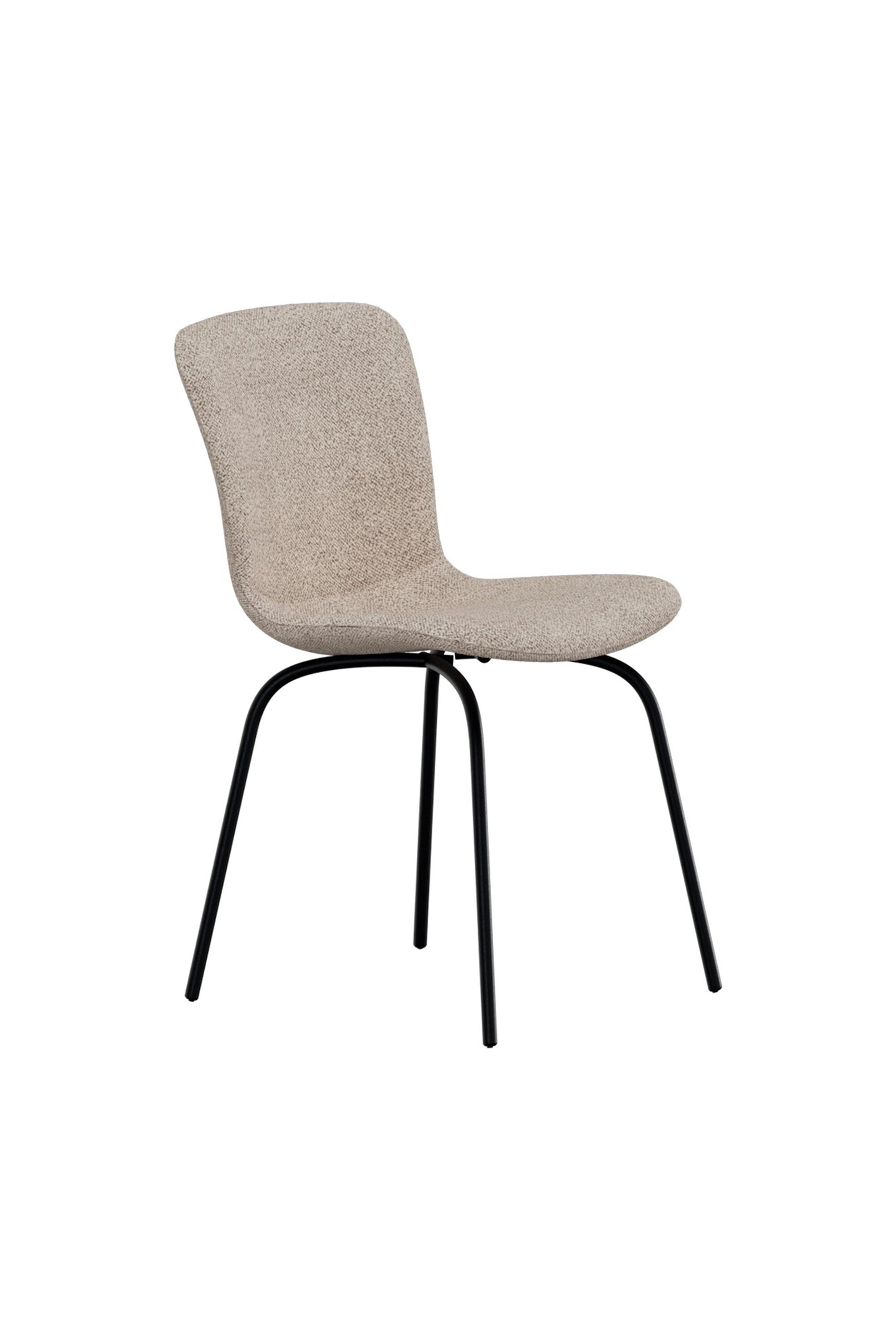 Linus Esszimmerstuhl in Beige präsentiert im Onlineshop von KAQTU Design AG. Gartenstuhl mit Armlehnen ist von Venture Home