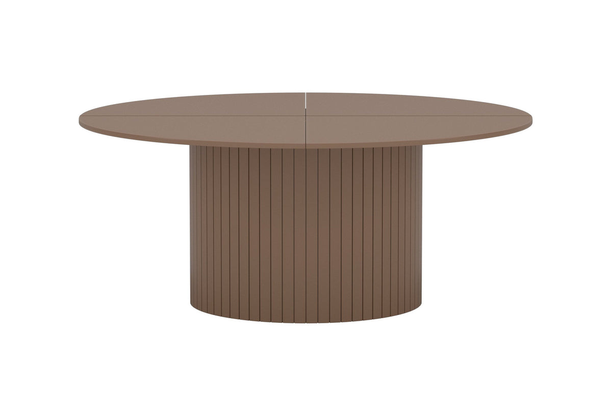 Härön runder Esstisch in Braun präsentiert im Onlineshop von KAQTU Design AG. Esstisch ist von Venture Home