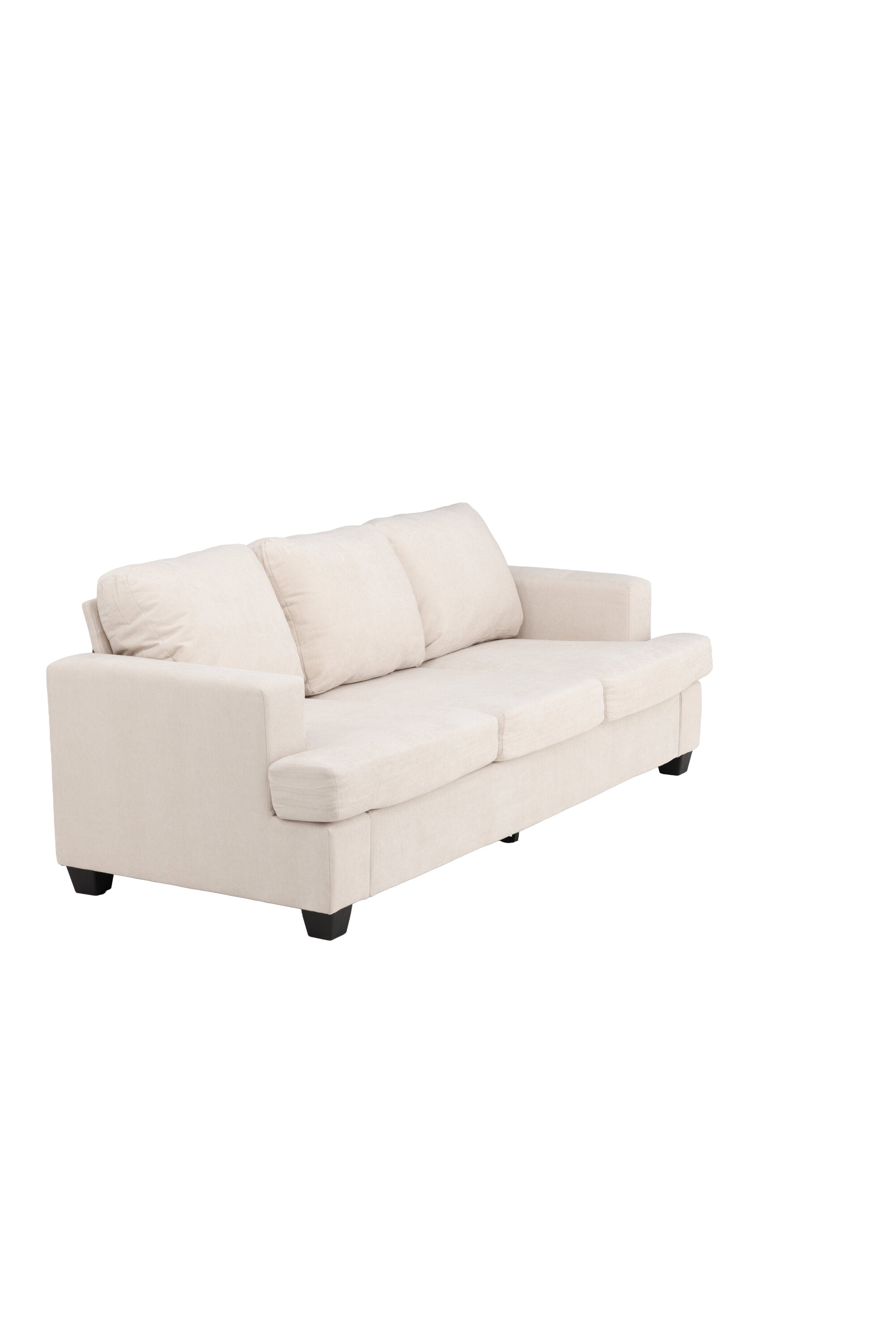 Sani 3-Sitzer-Sofa in Greige präsentiert im Onlineshop von KAQTU Design AG. 2er Sofa ist von Venture Home