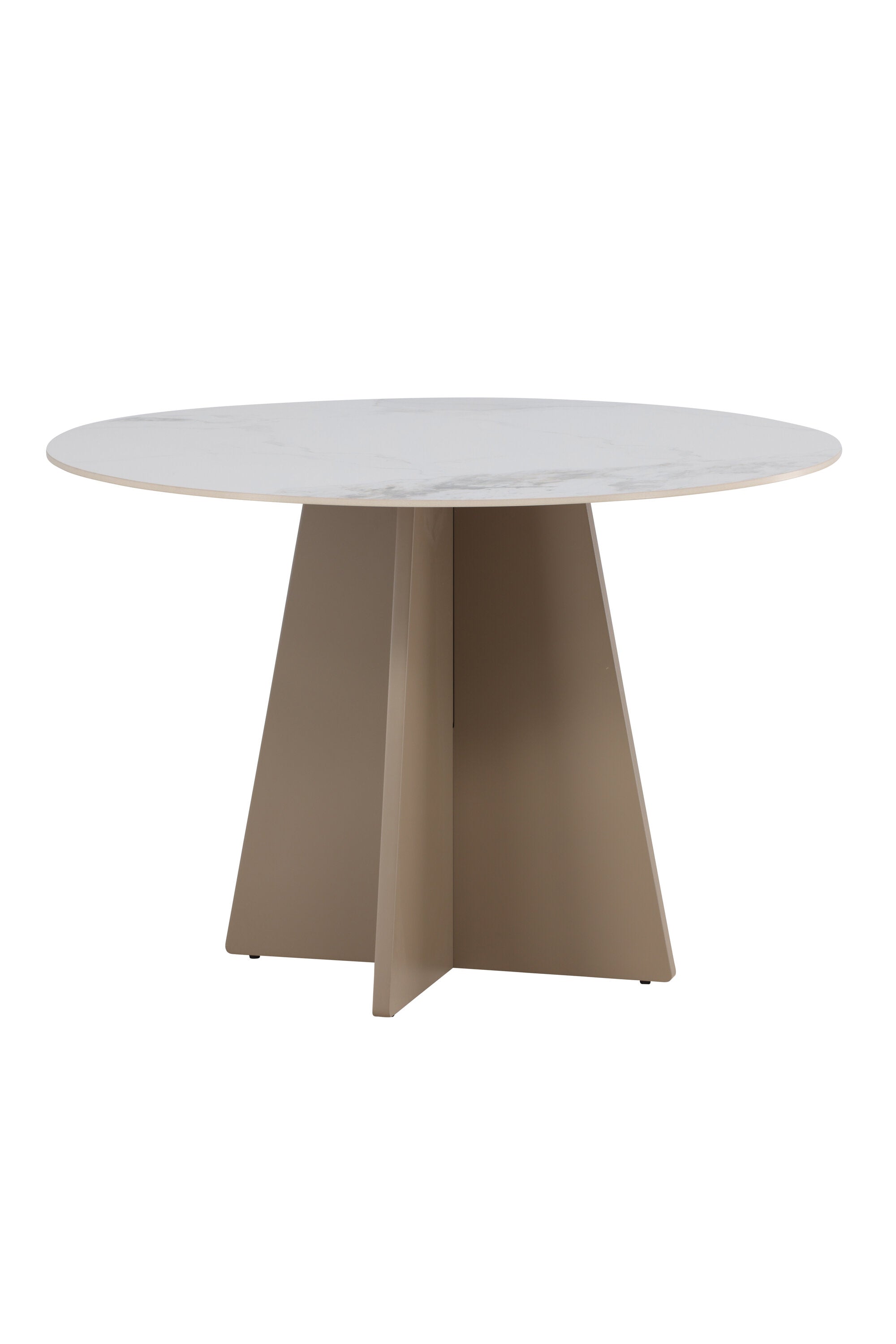 Bootcut Round Esstisch in Beige präsentiert im Onlineshop von KAQTU Design AG. Esstisch ist von Venture Home