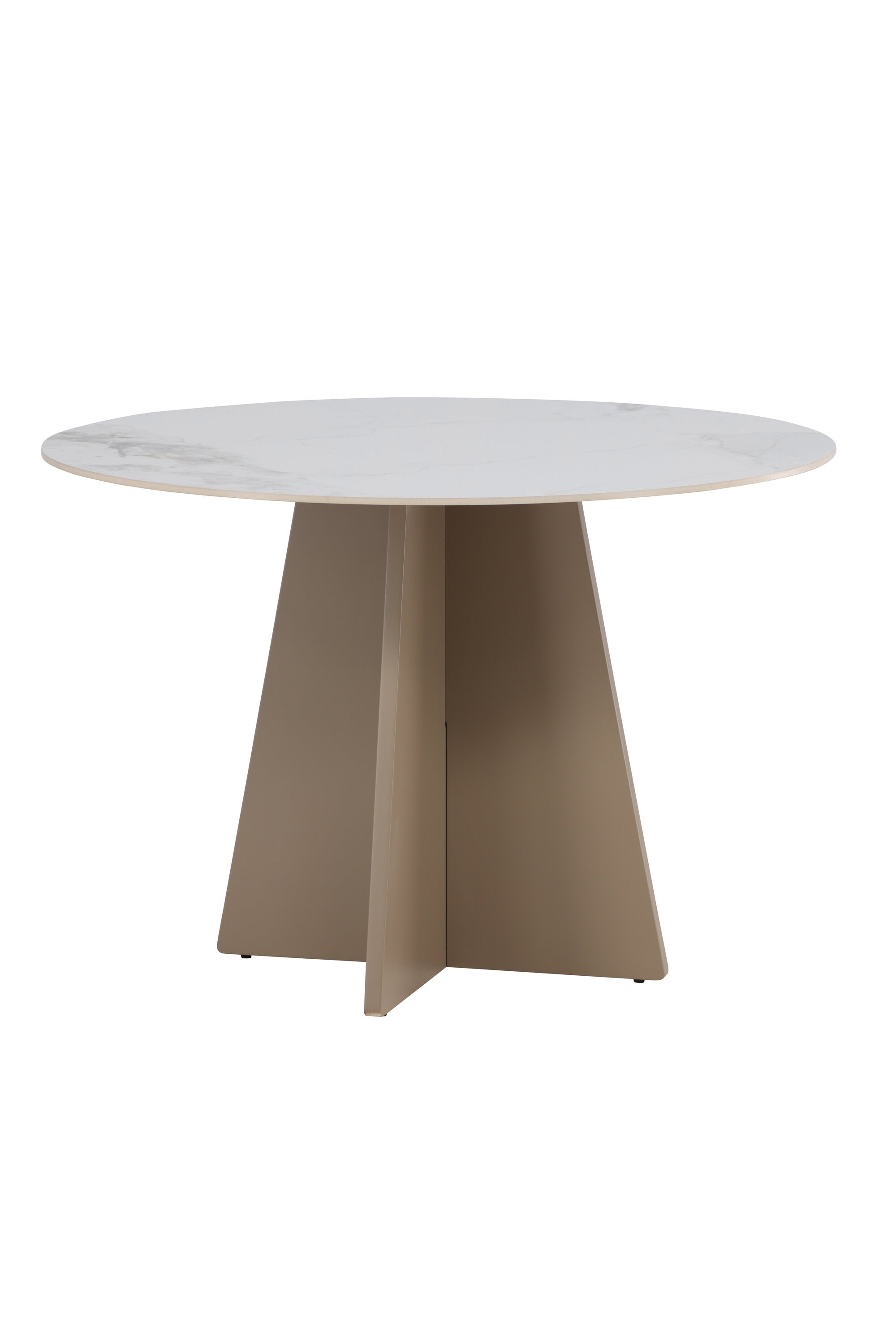 Bootcut Round Esstisch in Beige präsentiert im Onlineshop von KAQTU Design AG. Esstisch ist von Venture Home