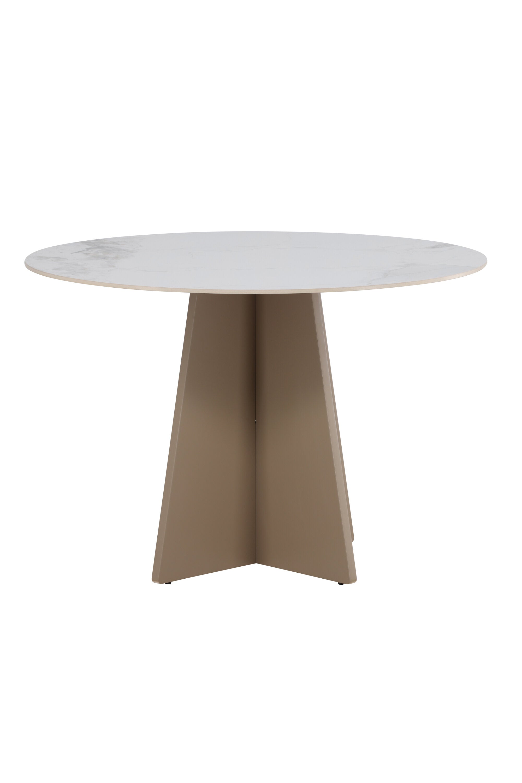 Bootcut Round Esstisch in Beige präsentiert im Onlineshop von KAQTU Design AG. Esstisch ist von Venture Home