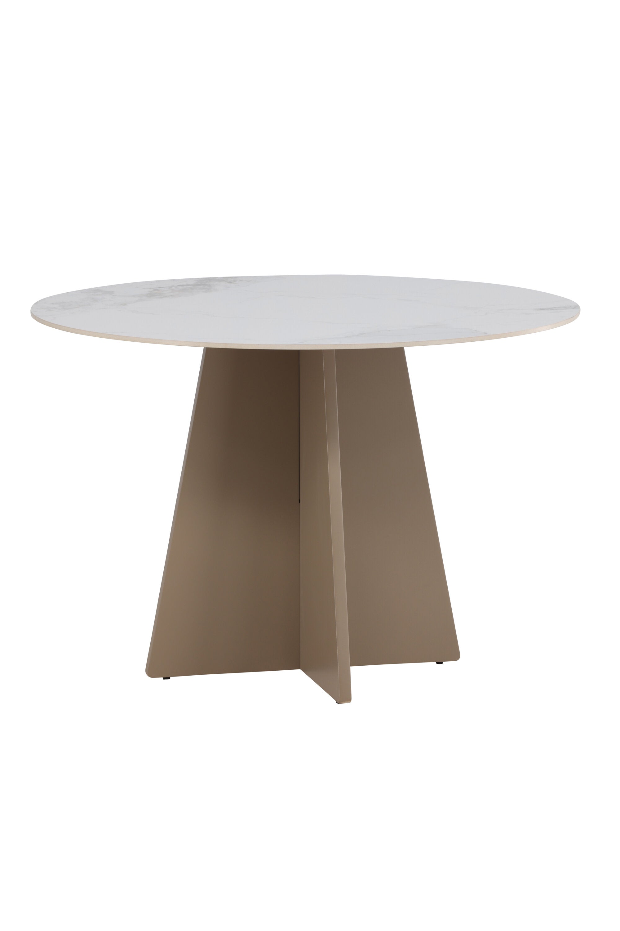 Bootcut Round Esstisch in Beige präsentiert im Onlineshop von KAQTU Design AG. Esstisch ist von Venture Home