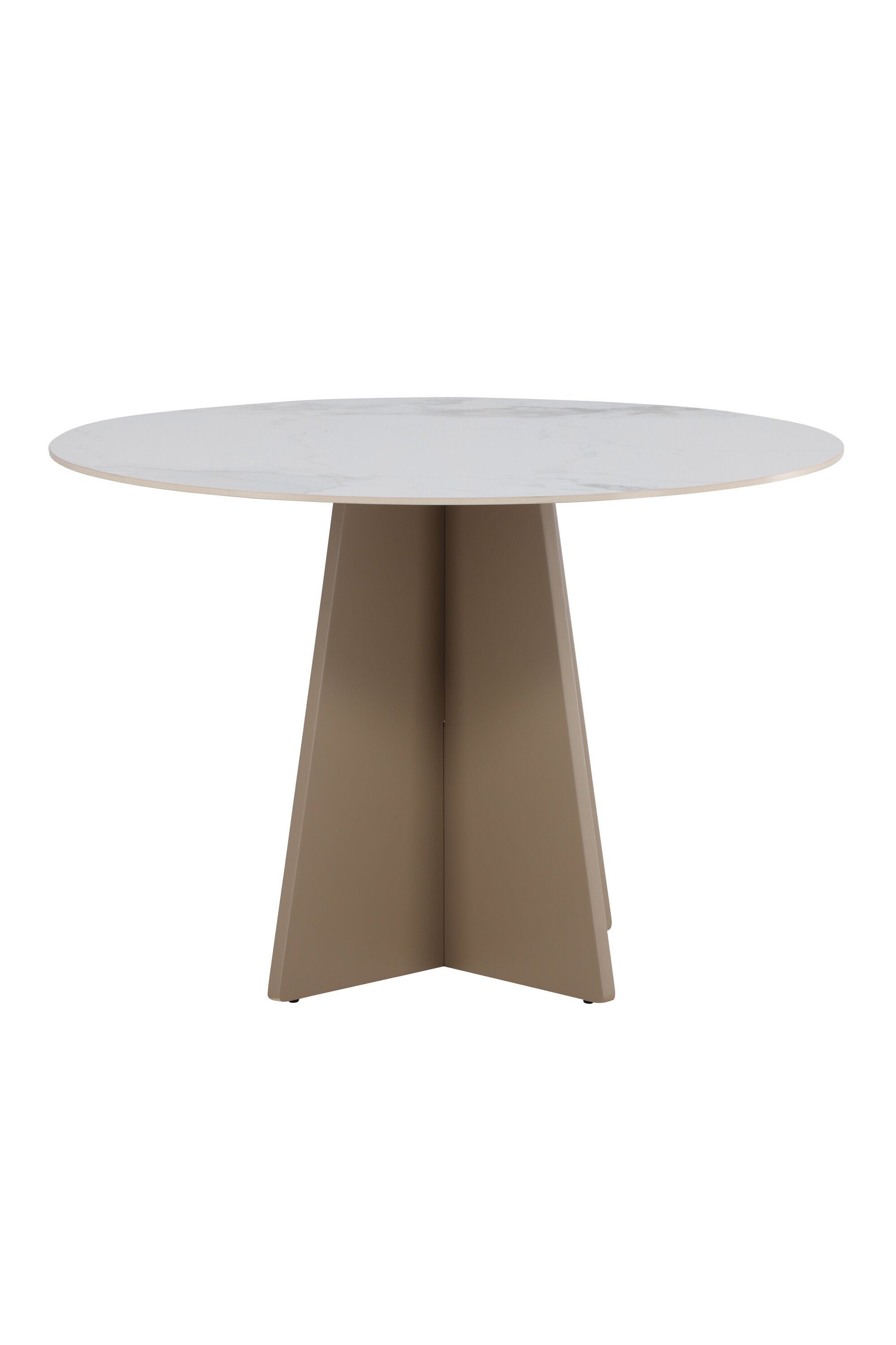 Bootcut Round Esstisch in Beige präsentiert im Onlineshop von KAQTU Design AG. Esstisch ist von Venture Home