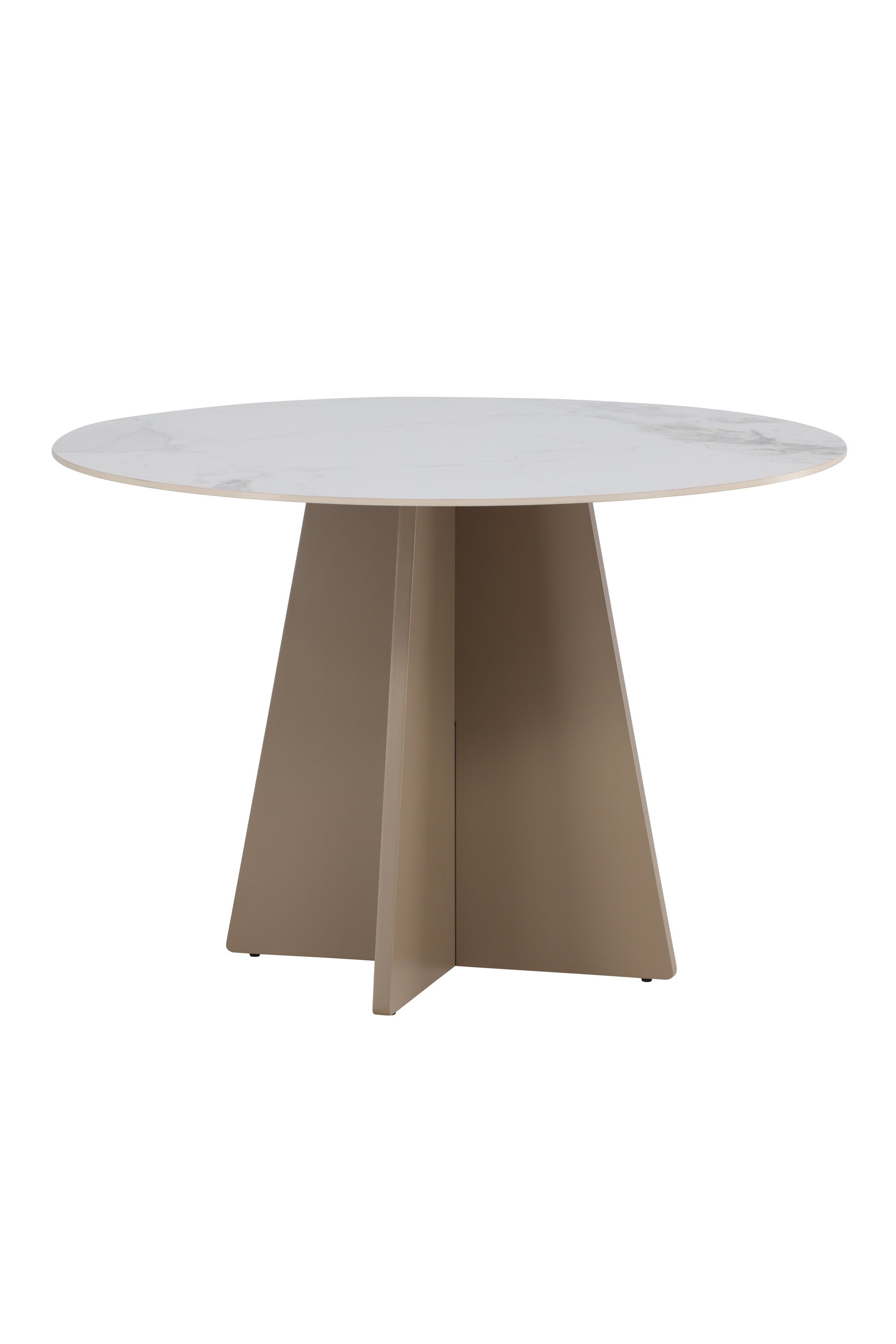 Bootcut Round Esstisch in Beige präsentiert im Onlineshop von KAQTU Design AG. Esstisch ist von Venture Home