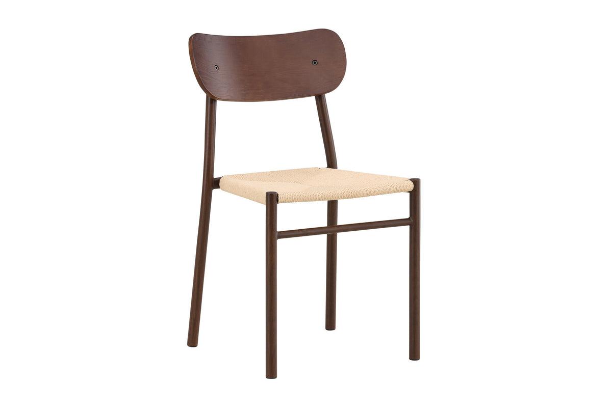 Polly Esszimmerstuhl in Mokka präsentiert im Onlineshop von KAQTU Design AG. Stuhl ist von Venture Home