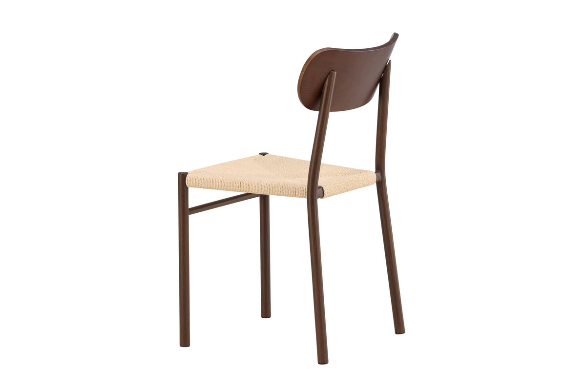 Polly Esszimmerstuhl in Mokka präsentiert im Onlineshop von KAQTU Design AG. Stuhl ist von Venture Home