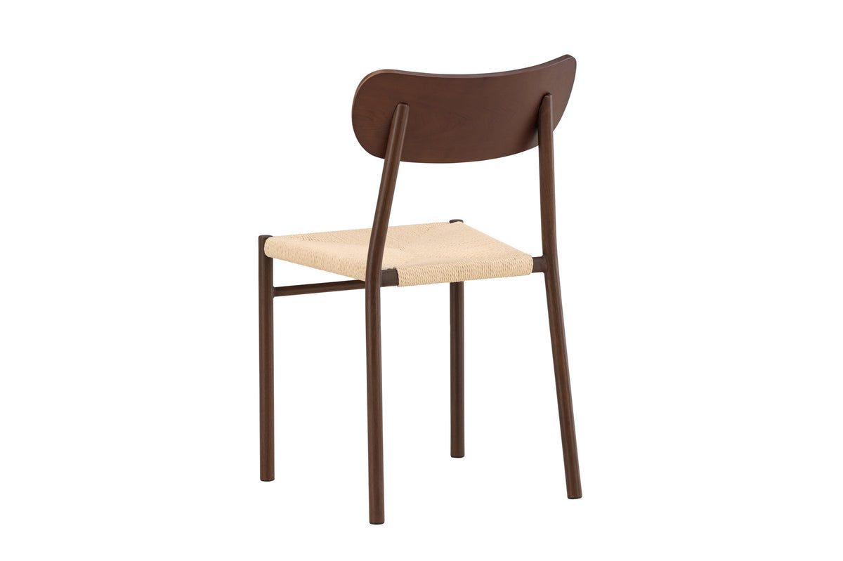 Polly Esszimmerstuhl in Mokka präsentiert im Onlineshop von KAQTU Design AG. Stuhl ist von Venture Home