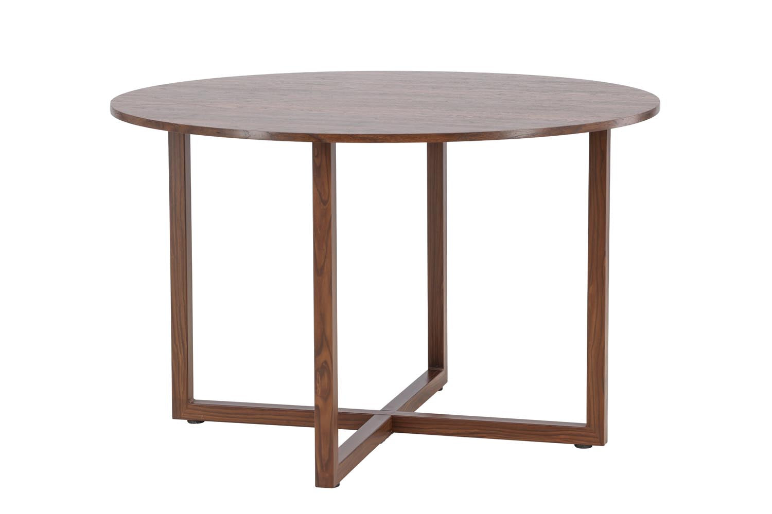 Durango Esstisch rund in Walnuss präsentiert im Onlineshop von KAQTU Design AG. Esstisch ist von Venture Home