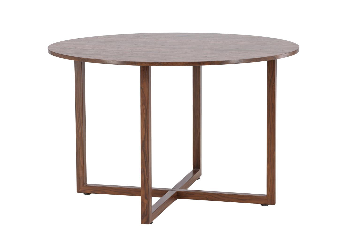 Durango Esstisch rund in Walnuss präsentiert im Onlineshop von KAQTU Design AG. Esstisch ist von Venture Home