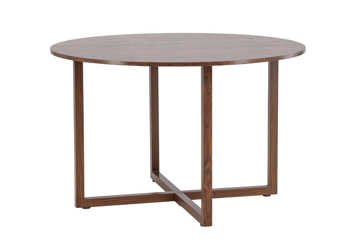 Durango Esstisch rund in Walnuss präsentiert im Onlineshop von KAQTU Design AG. Esstisch ist von Venture Home