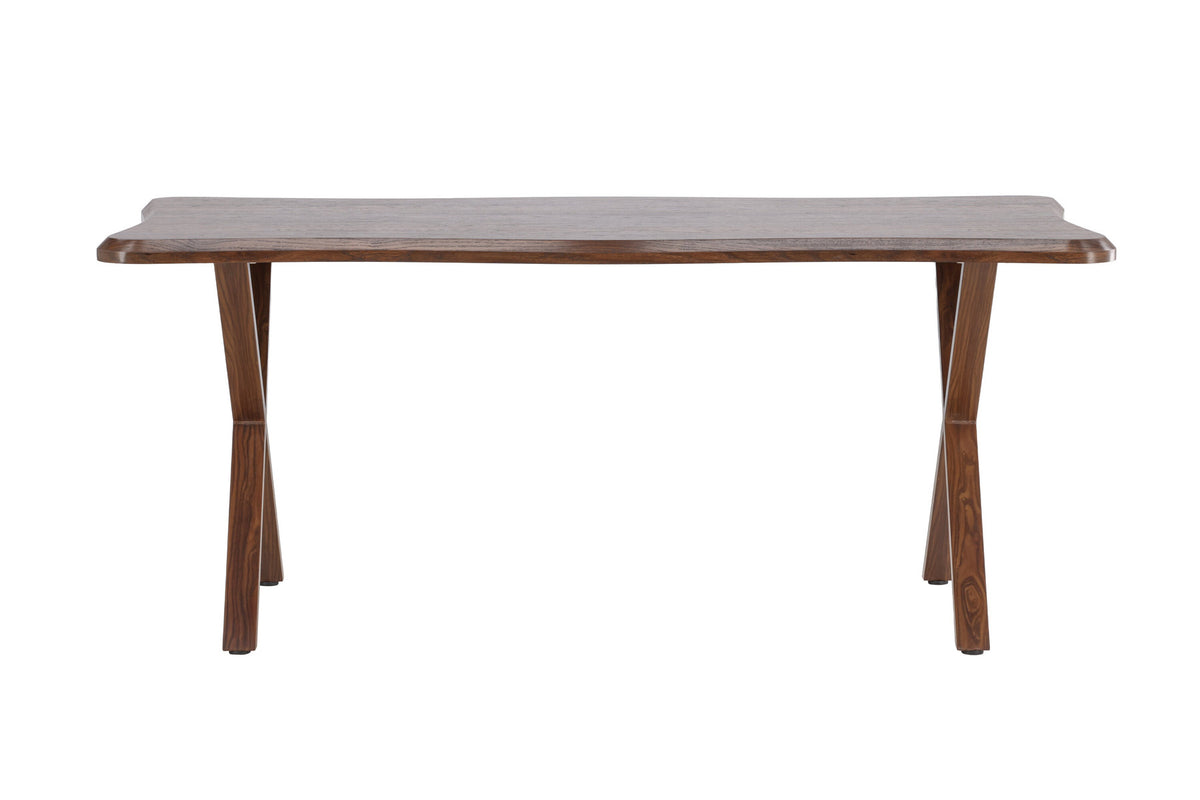 Fiona Esstisch in Walnuss präsentiert im Onlineshop von KAQTU Design AG. Esstisch ist von Venture Home