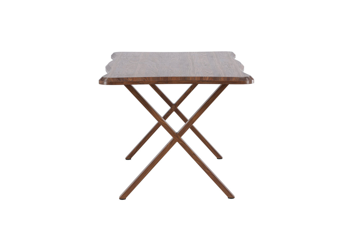 Fiona Esstisch in Walnuss präsentiert im Onlineshop von KAQTU Design AG. Esstisch ist von Venture Home