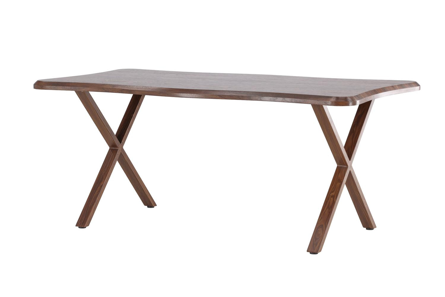 Fiona Esstisch in Walnuss präsentiert im Onlineshop von KAQTU Design AG. Esstisch ist von Venture Home