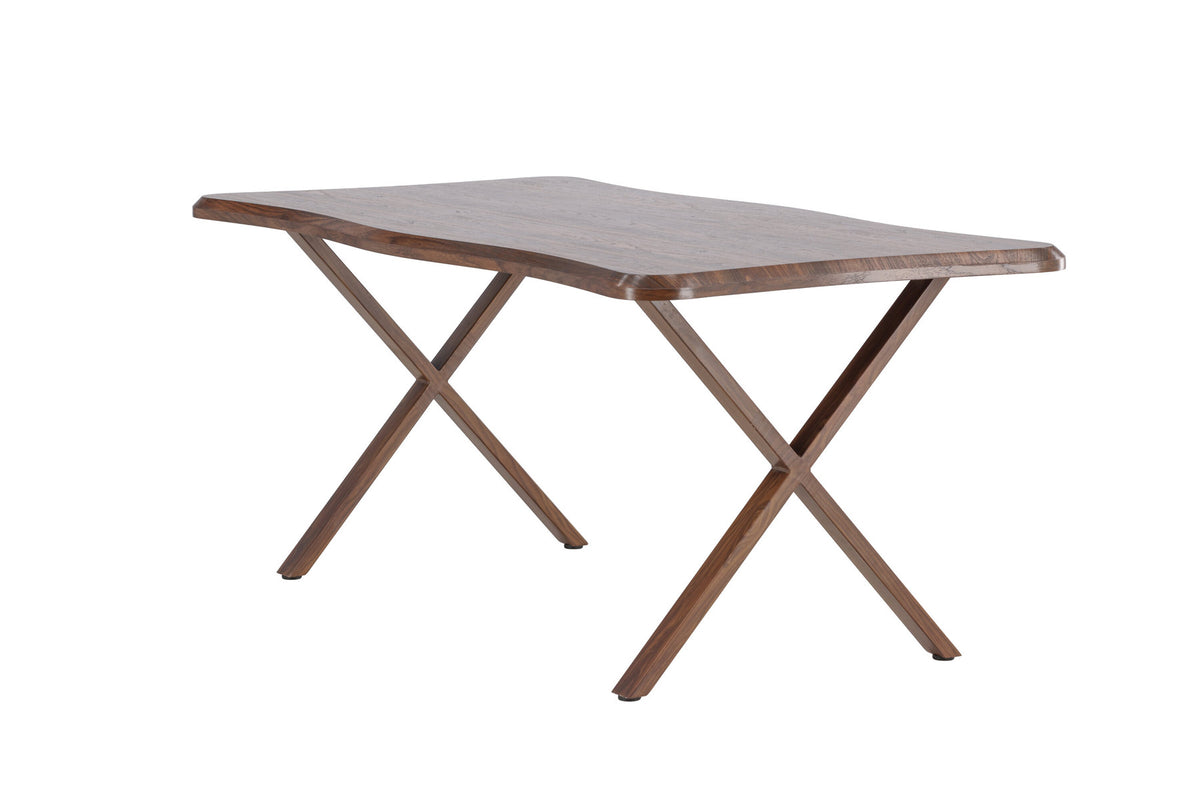 Fiona Esstisch in Walnuss präsentiert im Onlineshop von KAQTU Design AG. Esstisch ist von Venture Home