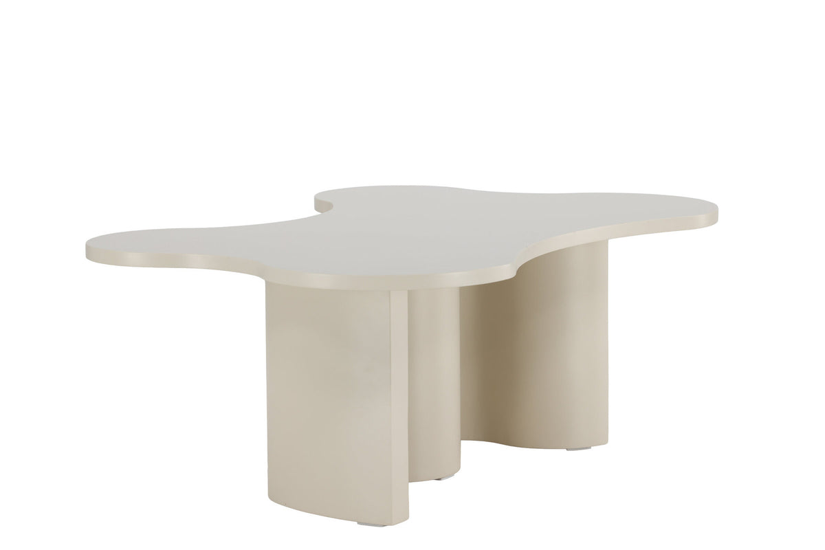Flow Sofatisch in Beige präsentiert im Onlineshop von KAQTU Design AG. Beistelltisch ist von Venture Home