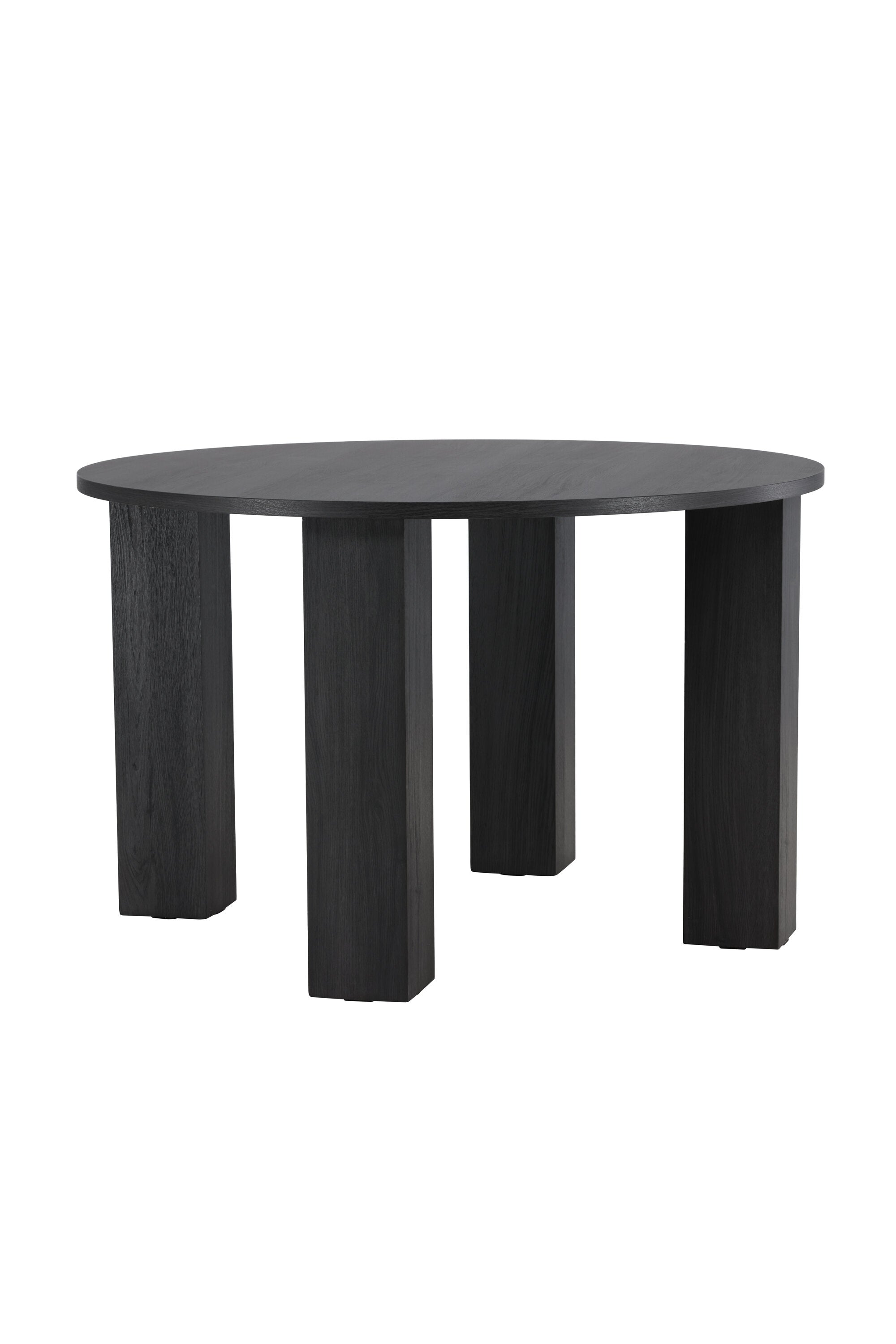 Juno Runder Esstisch in Schwarz präsentiert im Onlineshop von KAQTU Design AG. Esstisch ist von Venture Home