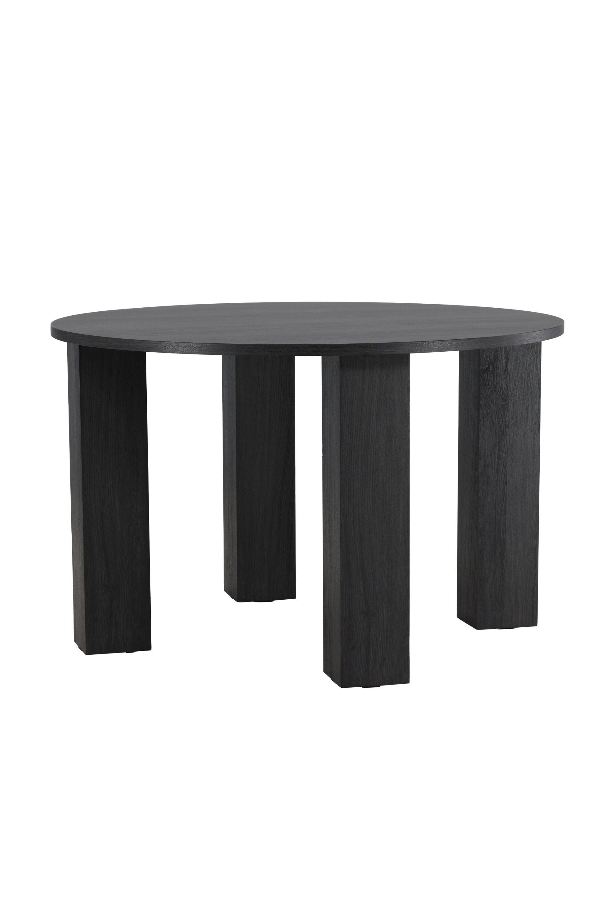 Juno Runder Esstisch in Schwarz präsentiert im Onlineshop von KAQTU Design AG. Esstisch ist von Venture Home