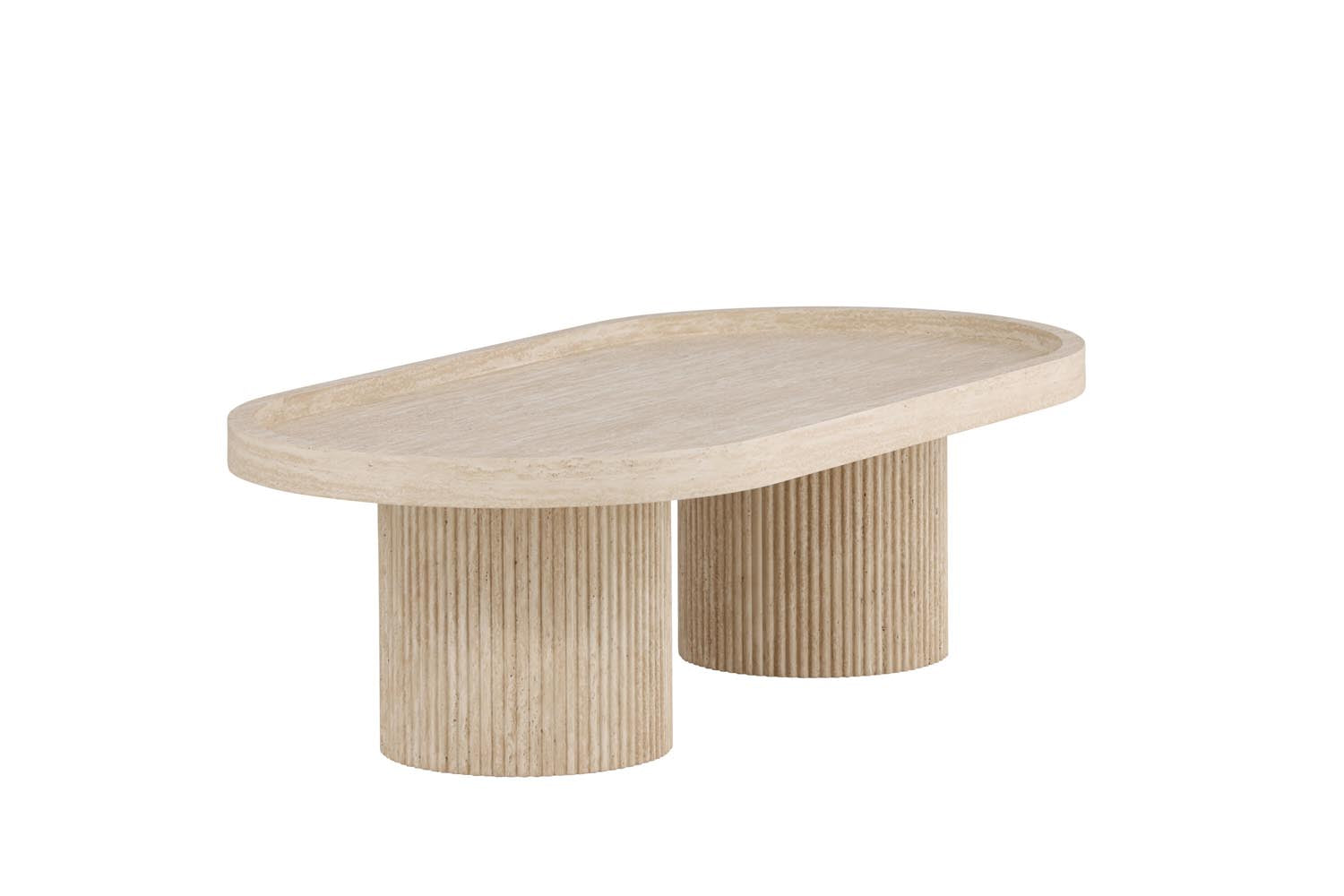 Krille Beistelltisch in Beige präsentiert im Onlineshop von KAQTU Design AG. Beistelltisch ist von Venture Home
