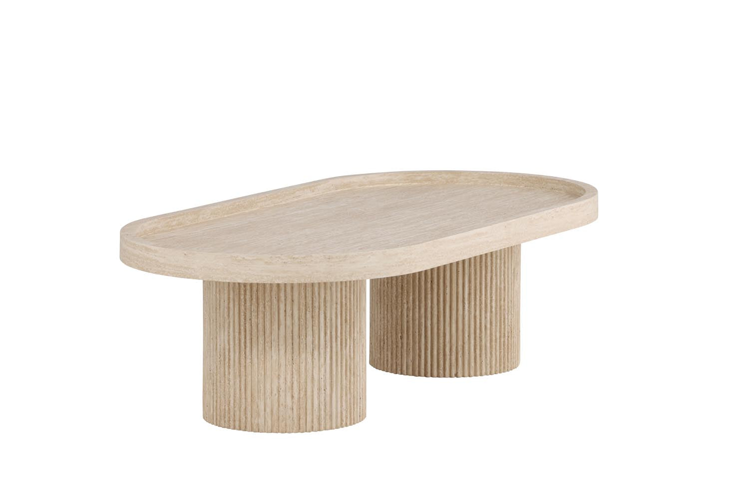 Krille Beistelltisch in Beige präsentiert im Onlineshop von KAQTU Design AG. Beistelltisch ist von Venture Home