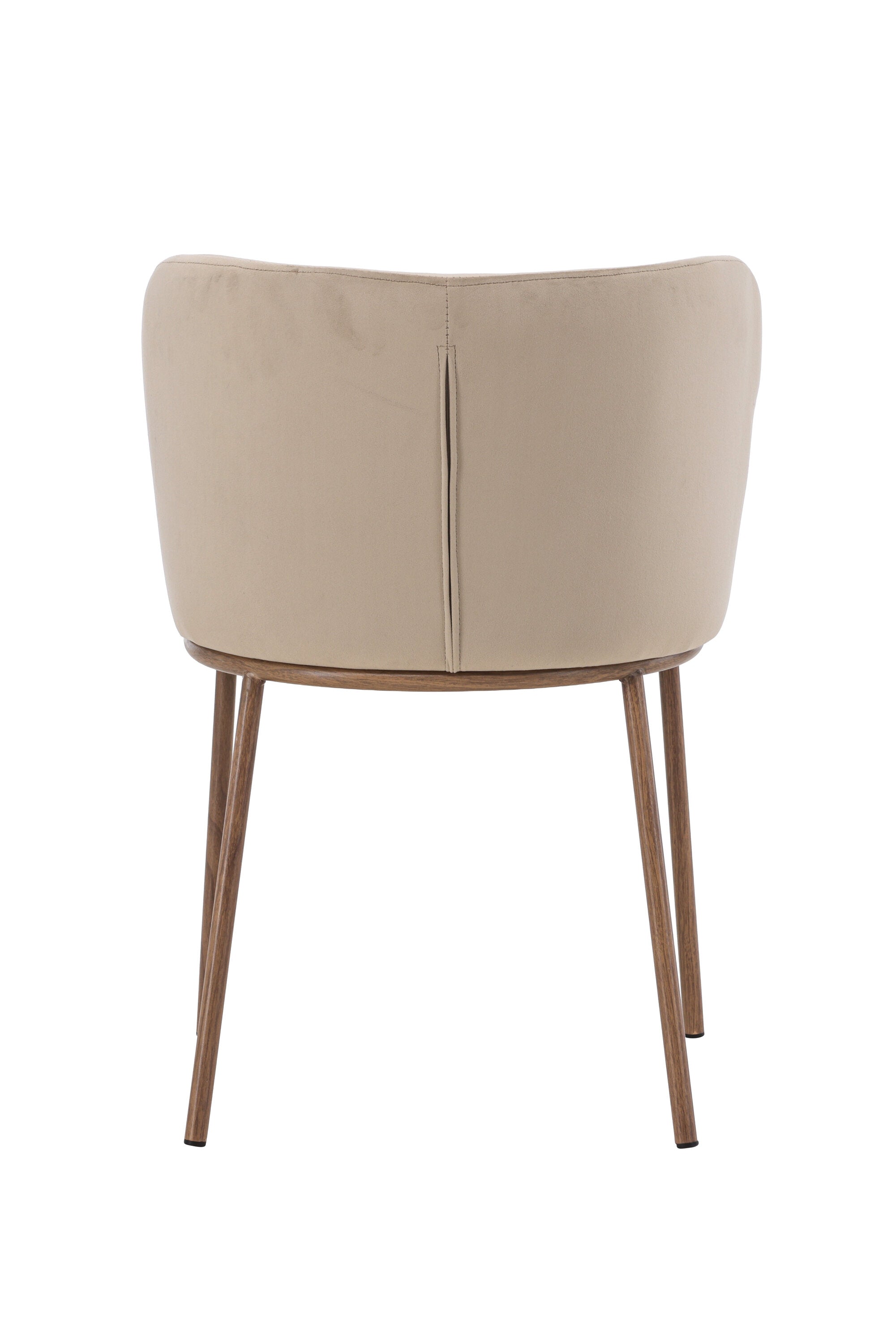 Edina Esszimmerstuhl in Beige präsentiert im Onlineshop von KAQTU Design AG. Stuhl ist von Venture Home