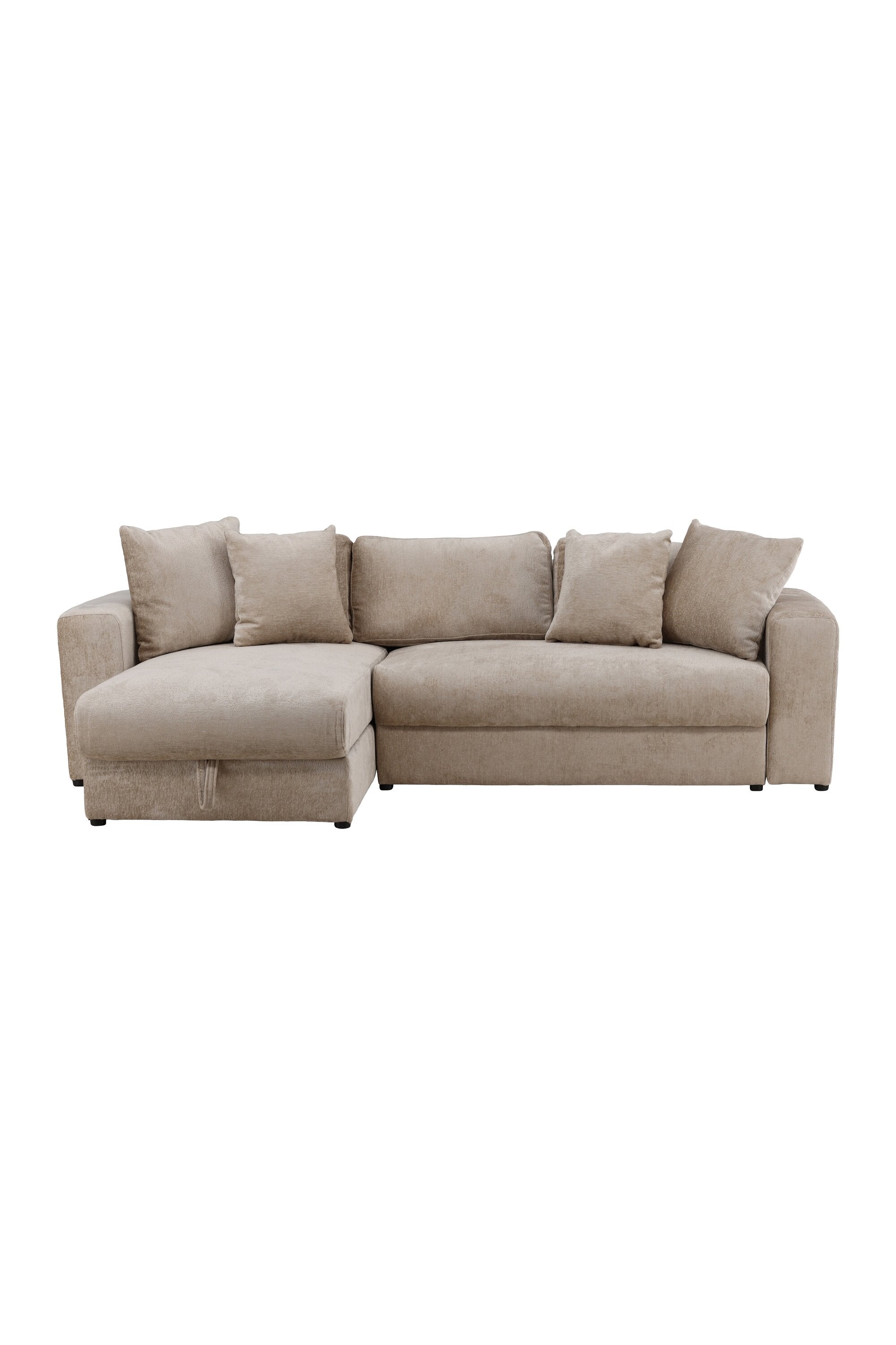Bellman verstellbares Bett in Beige präsentiert im Onlineshop von KAQTU Design AG. L-Sofa rechts ist von Venture Home