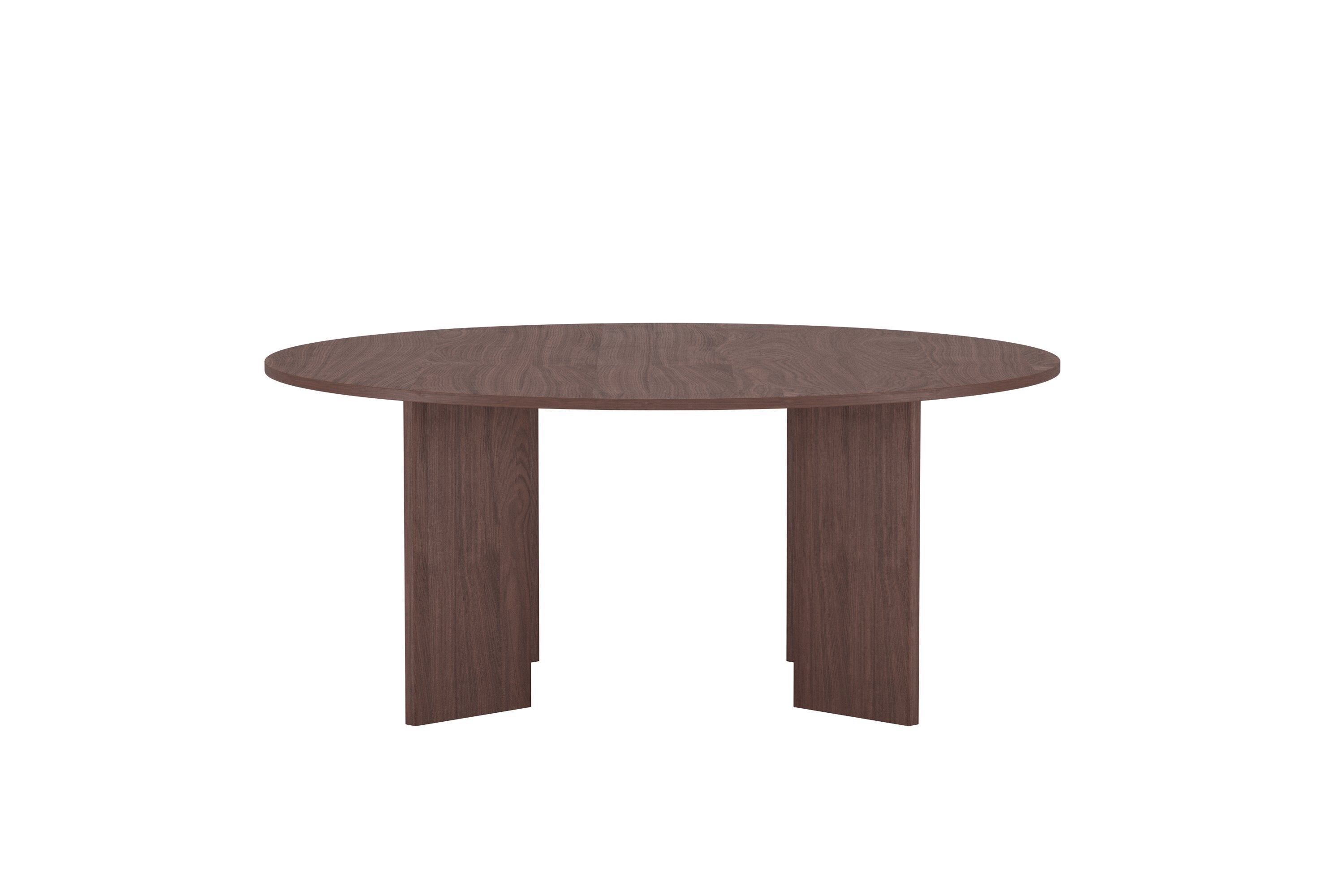 Graos Esstisch rund in Mokka präsentiert im Onlineshop von KAQTU Design AG. Esstisch ist von Venture Home