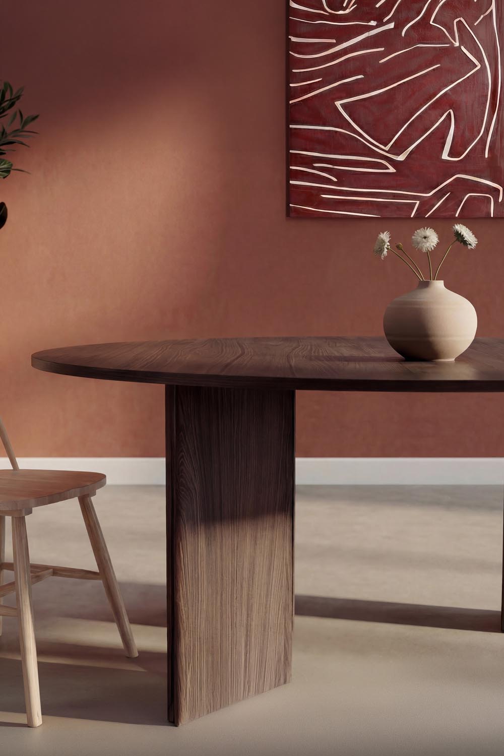 Graos Runder Esstisch in Mokka präsentiert im Onlineshop von KAQTU Design AG. Gartentisch ist von Venture Home