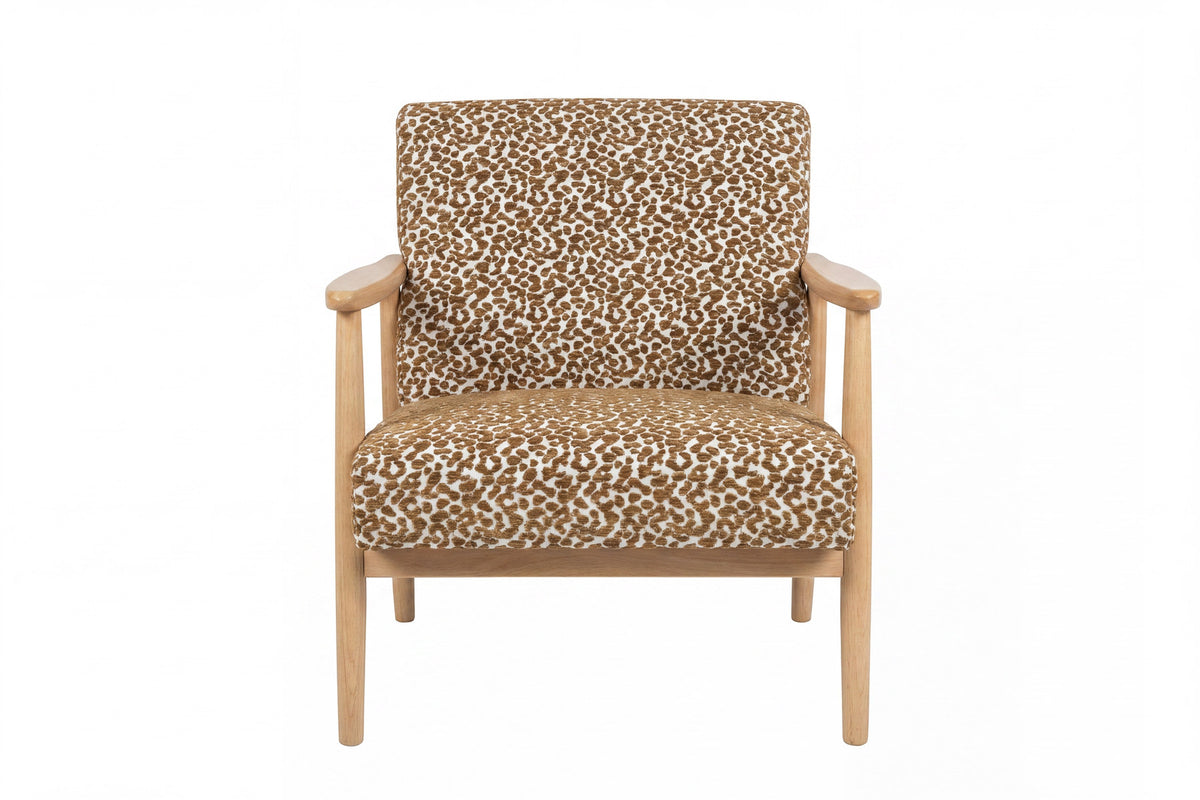 Runbert Loungestuhl in Braun präsentiert im Onlineshop von KAQTU Design AG. Sessel ist von Venture Home