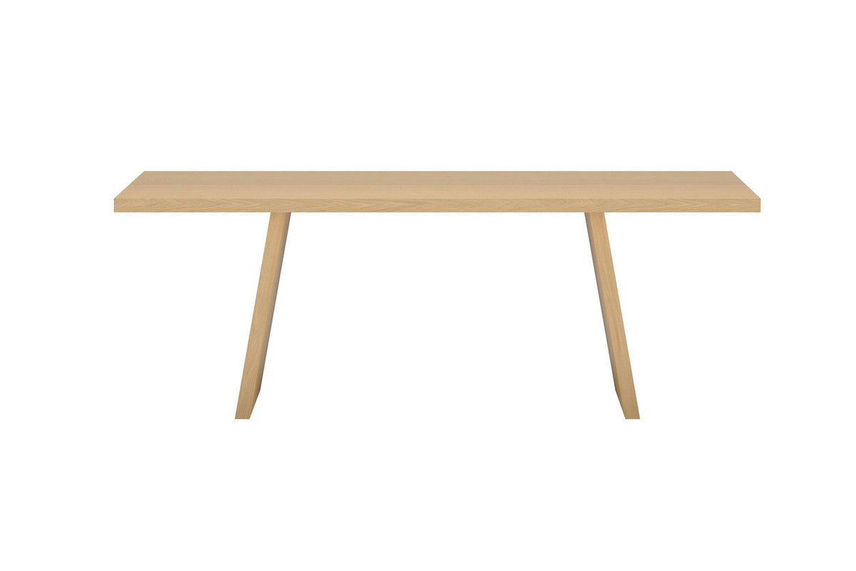 Logga Rechteckiger Esstisch in Natur präsentiert im Onlineshop von KAQTU Design AG. Esstisch ist von Venture Home