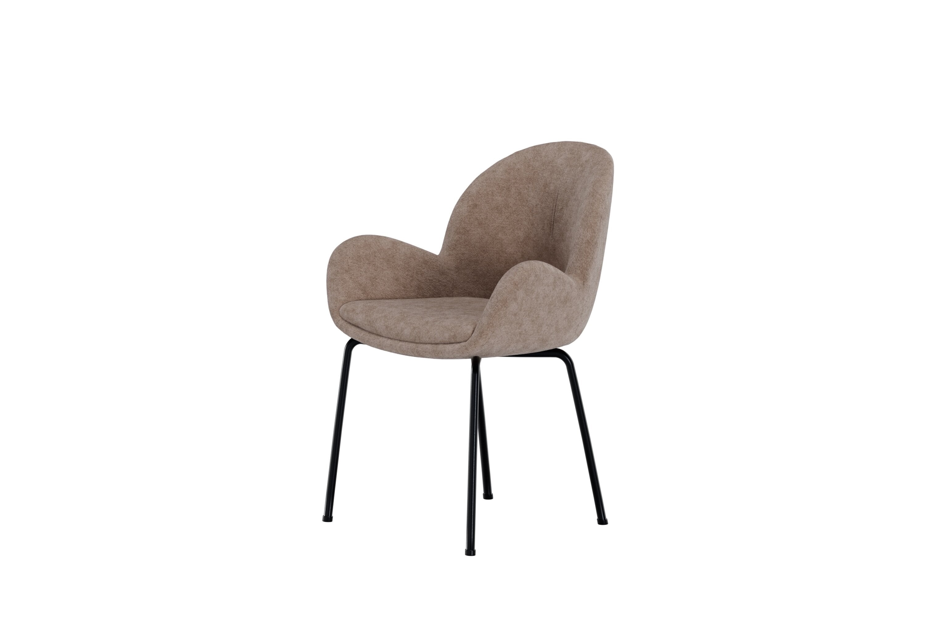 Eleganter Florensa Esszimmerstuhl in warmem Braun, ideal für stilvolle Essbereiche, von Venture Home, erhältlich bei KAQTU Design AG.