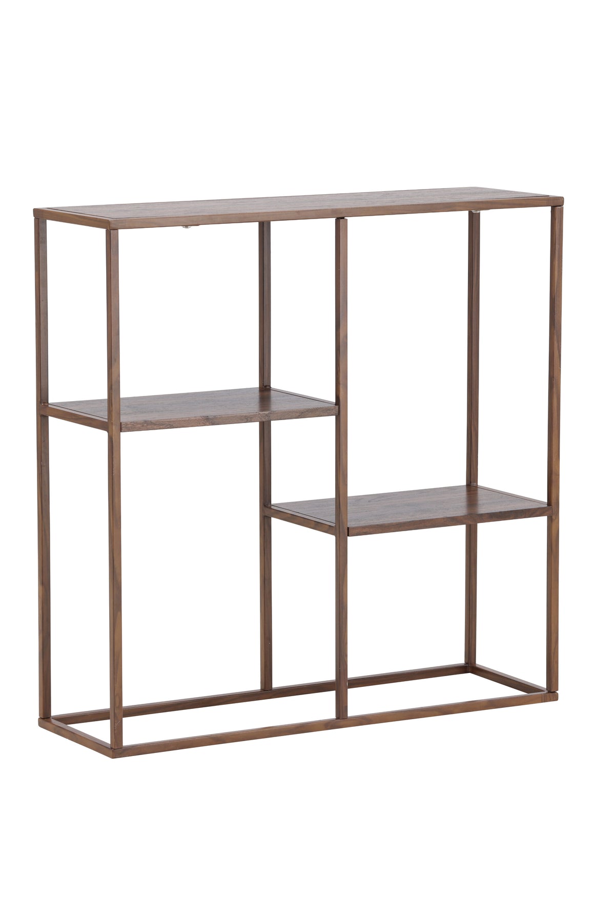 Staal Regal in Walnuss präsentiert im Onlineshop von KAQTU Design AG. Standregal ist von Venture Home