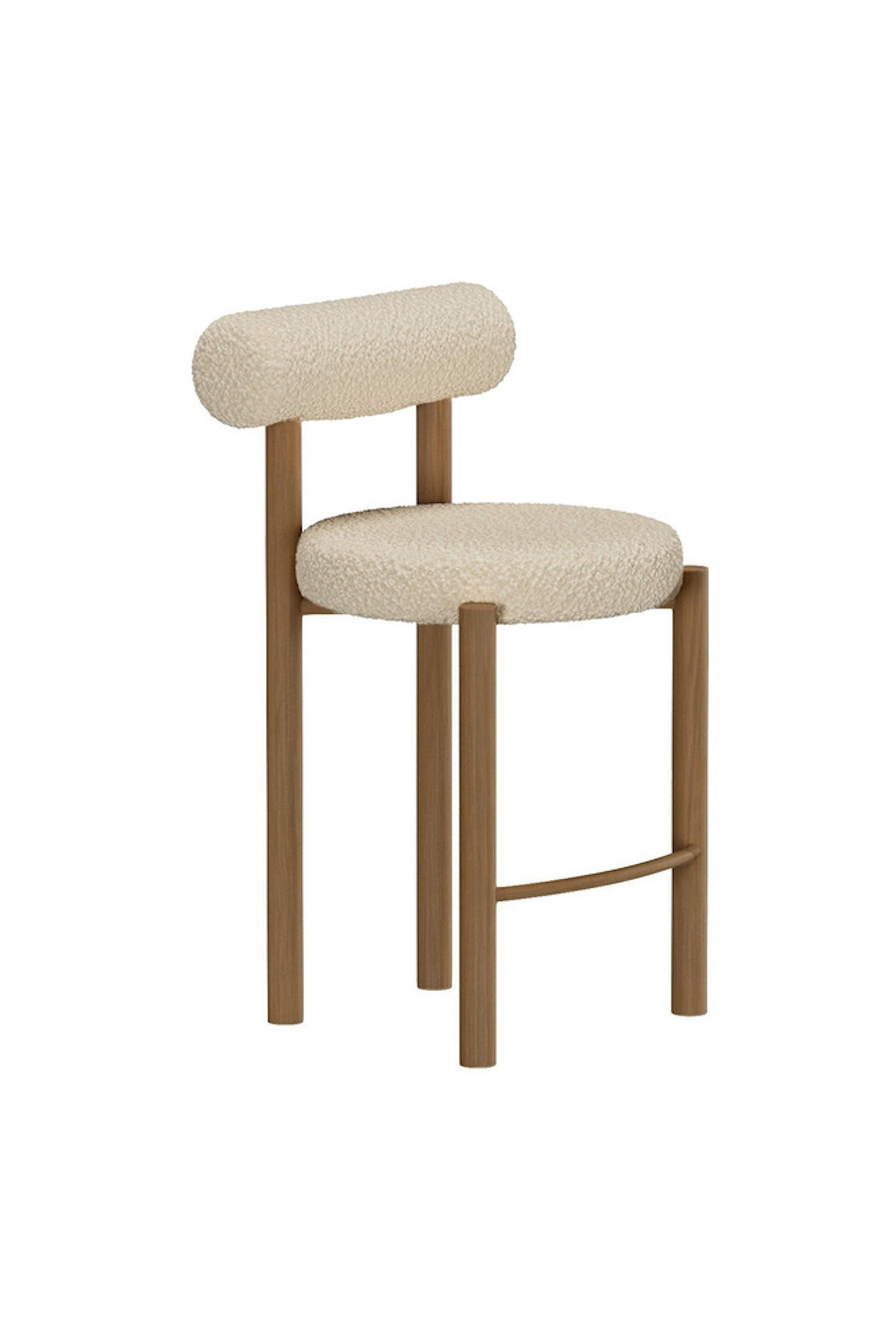 TIllo Barhocker in Weiss präsentiert im Onlineshop von KAQTU Design AG. Barstuhl ist von Venture Home