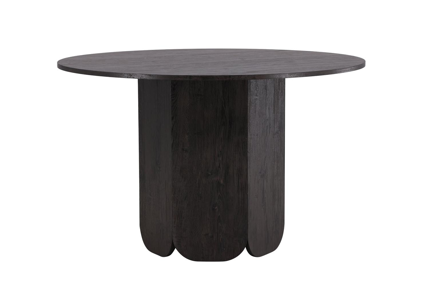 Tekla Esstisch rund in Schwarz präsentiert im Onlineshop von KAQTU Design AG. Esstisch ist von Venture Home