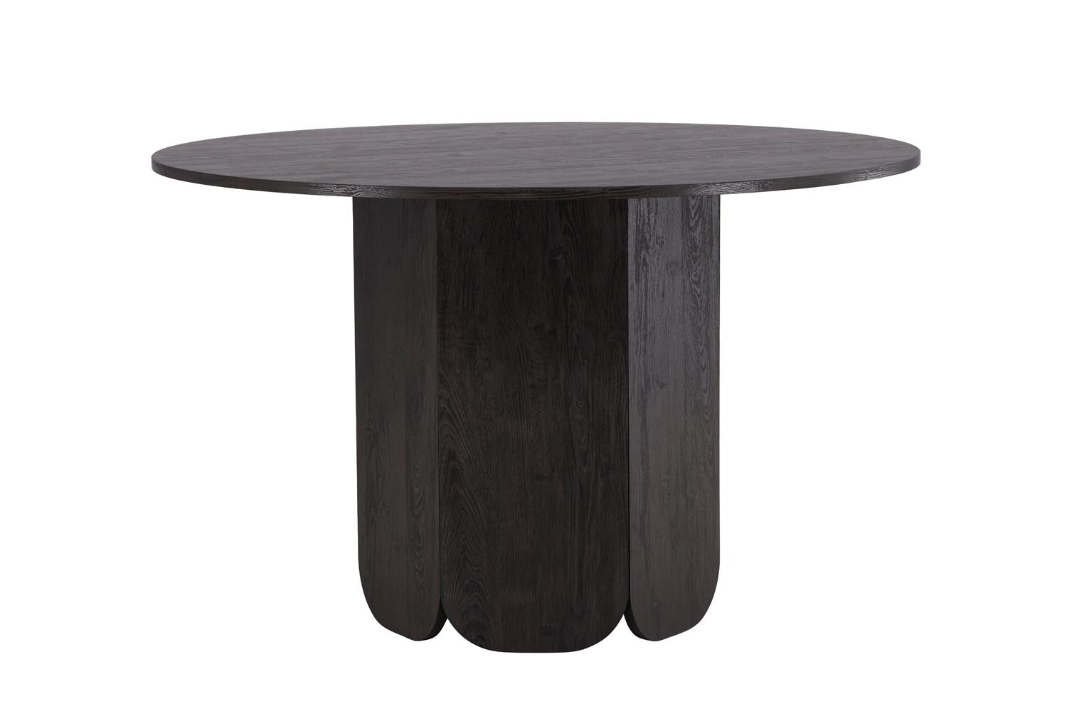 Tekla Esstisch rund in Schwarz präsentiert im Onlineshop von KAQTU Design AG. Esstisch ist von Venture Home