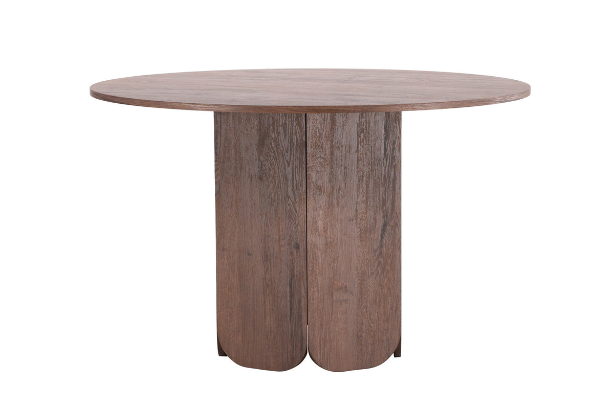 Tekla Esstisch rund in Mokka präsentiert im Onlineshop von KAQTU Design AG. Esstisch ist von Venture Home