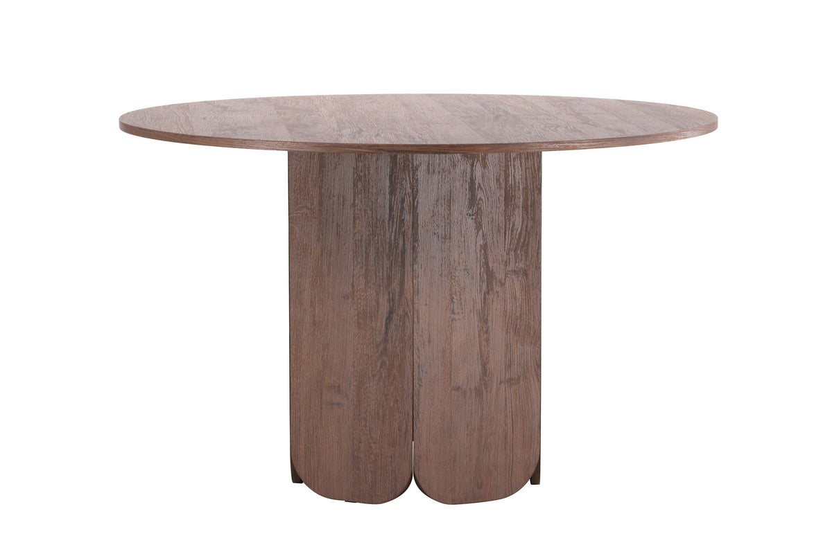 Tekla Esstisch rund in Mokka präsentiert im Onlineshop von KAQTU Design AG. Esstisch ist von Venture Home