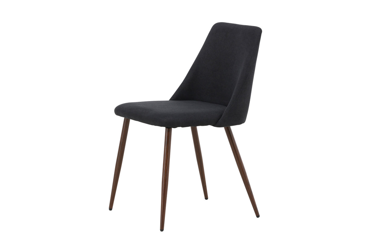 Night Esszimmerstuhl in Schwarz präsentiert im Onlineshop von KAQTU Design AG. Stuhl ist von Venture Home