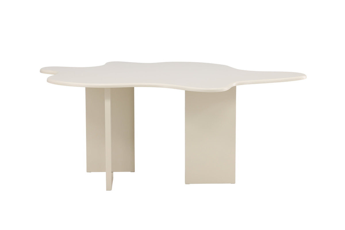 Flower Oval Esstisch in Beige präsentiert im Onlineshop von KAQTU Design AG. Esstisch ist von Vind