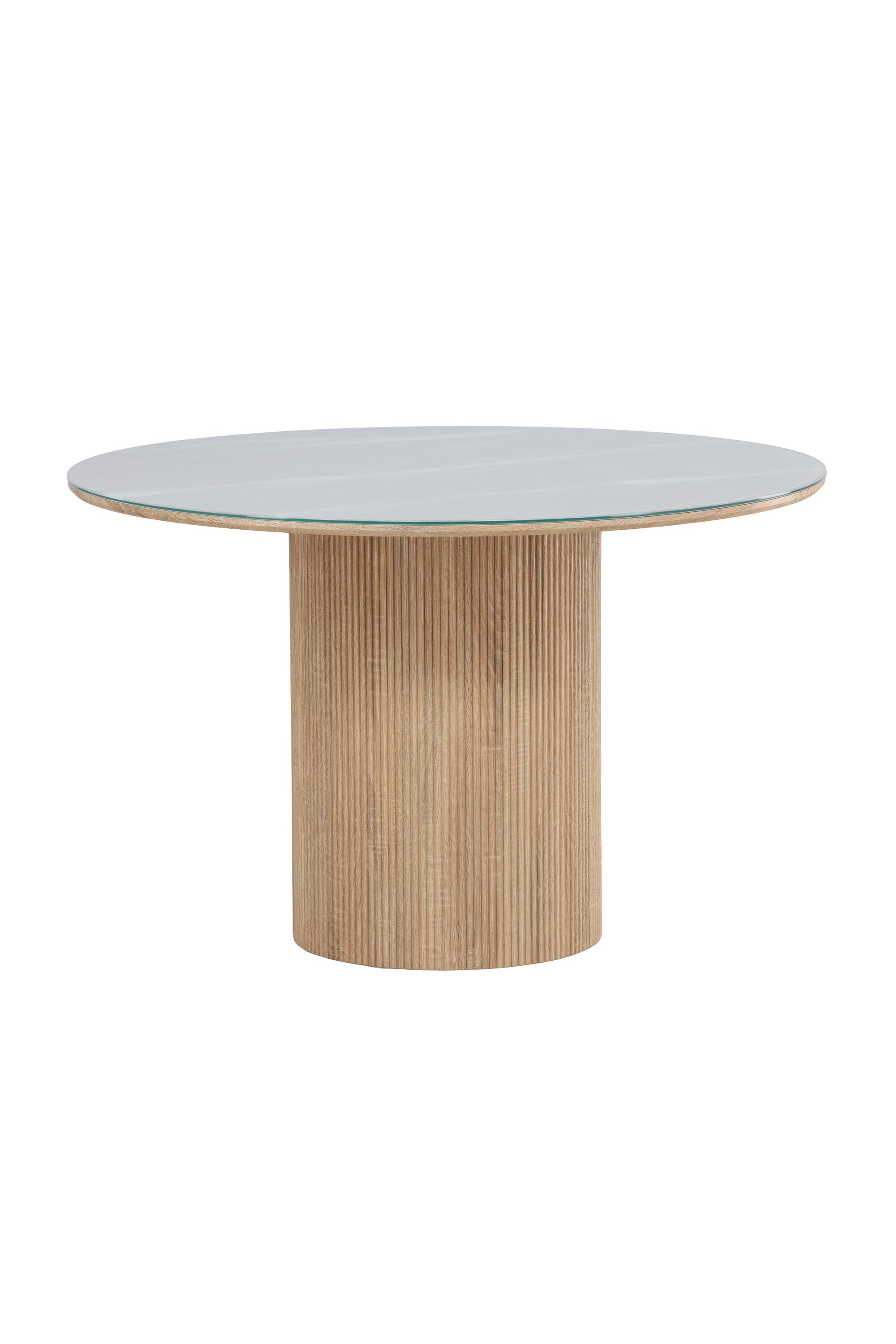 Härön Round Esstisch in Weiss präsentiert im Onlineshop von KAQTU Design AG. Gartentisch ist von Vind