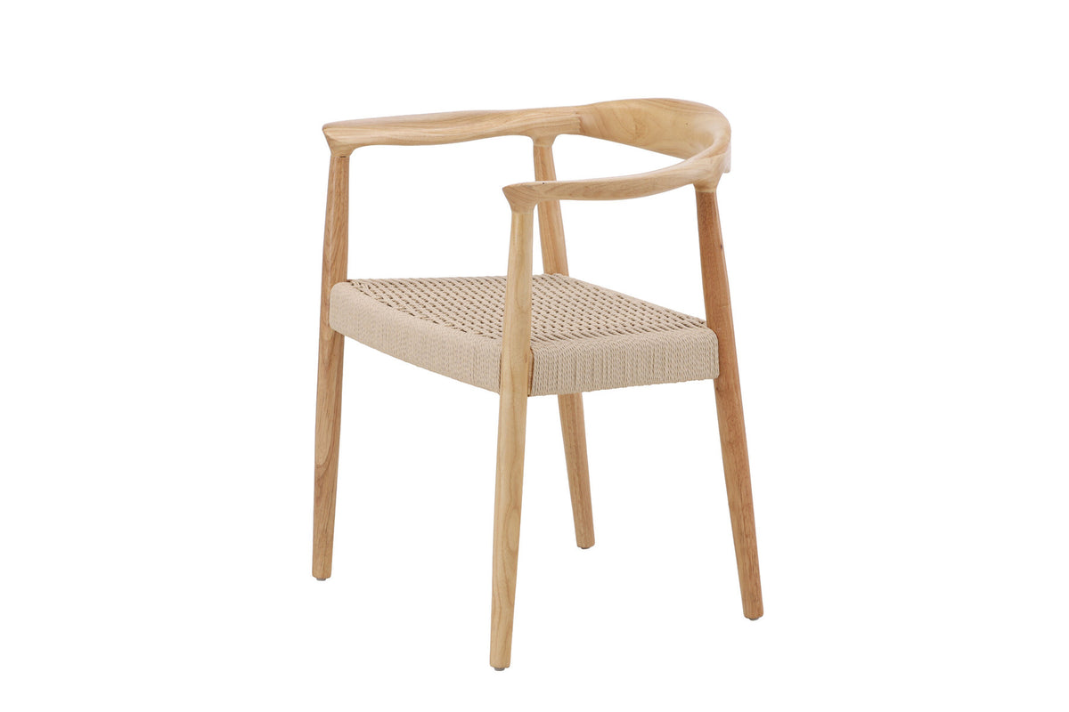 Lovön Esszimmerstuhl in Weisswäsche präsentiert im Onlineshop von KAQTU Design AG. Stuhl ist von Vind