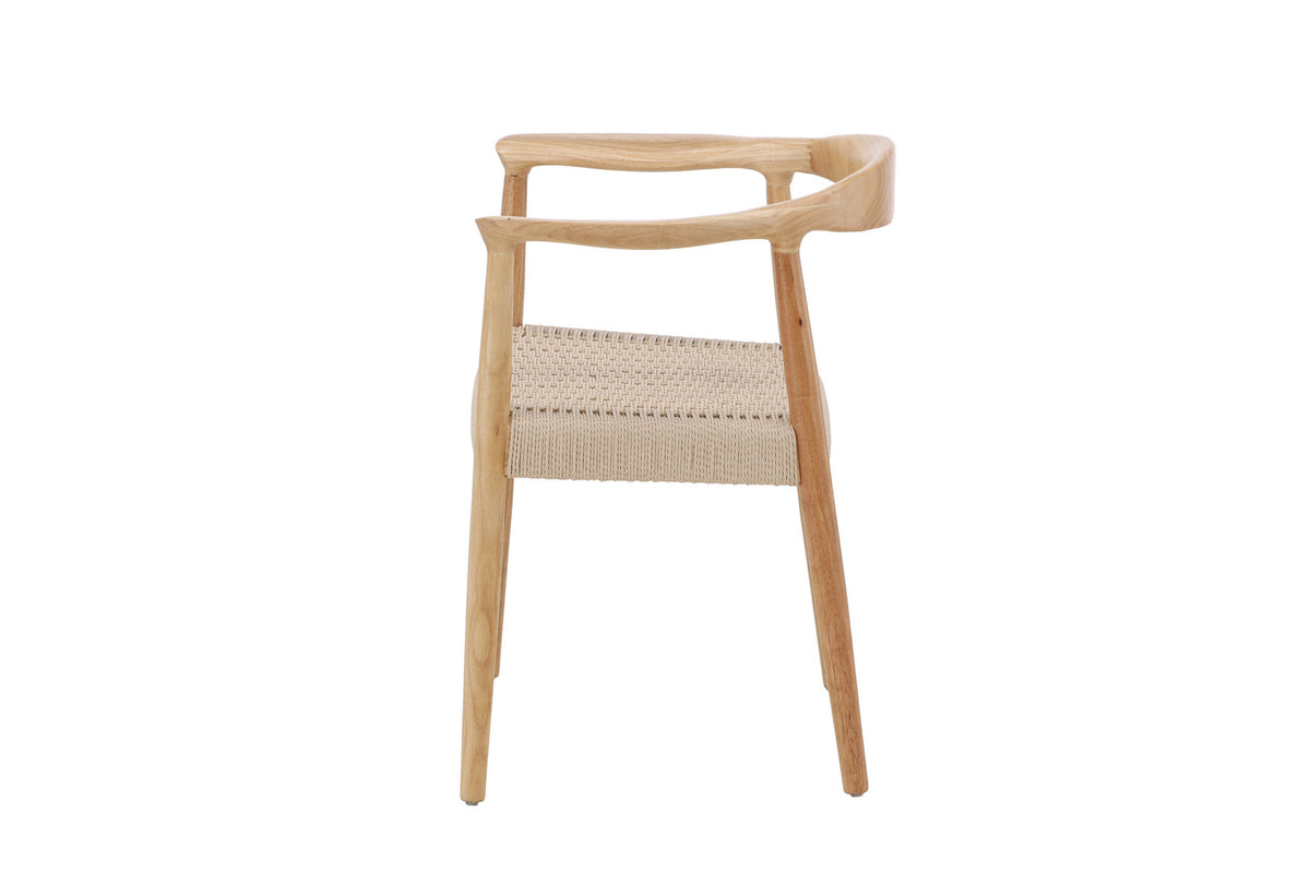 Lovön Esszimmerstuhl in Weisswäsche präsentiert im Onlineshop von KAQTU Design AG. Stuhl ist von Vind
